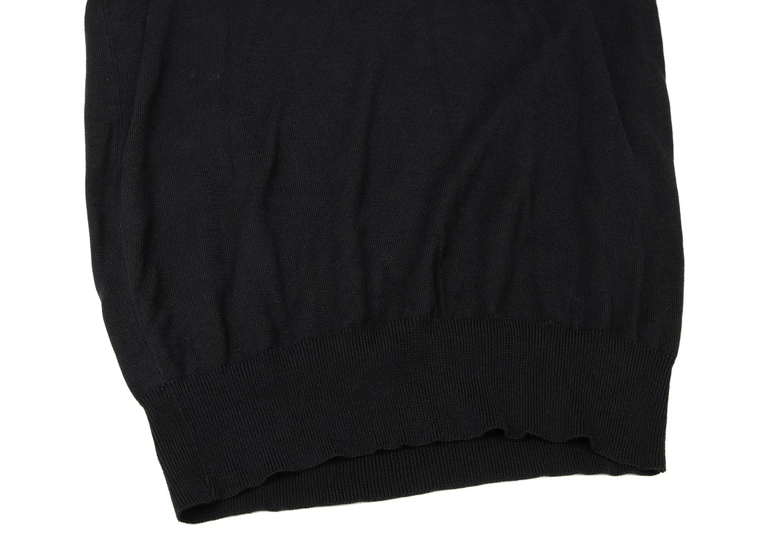 Yohji Yamamoto Yohji Yamamoto Cotton Long Sleeve Polo Shirt Size US M / EU 48-50 / 2 - 10 Thumbnail