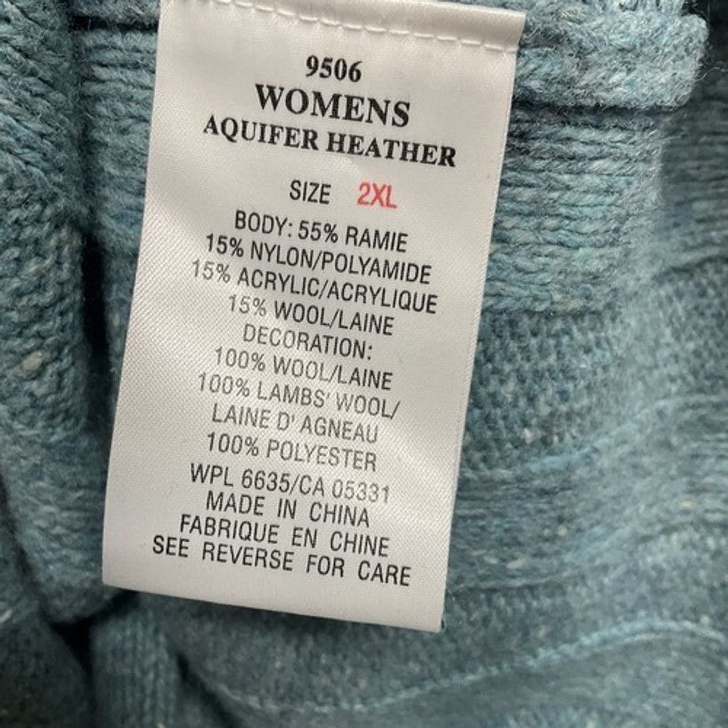 Woolrich Woolen Mills Woolrich Aquifer Heather Zip MockNeck Sweater Women Size 2XL Size XXL / US 16-18 / IT 52-54 - 3 Thumbnail