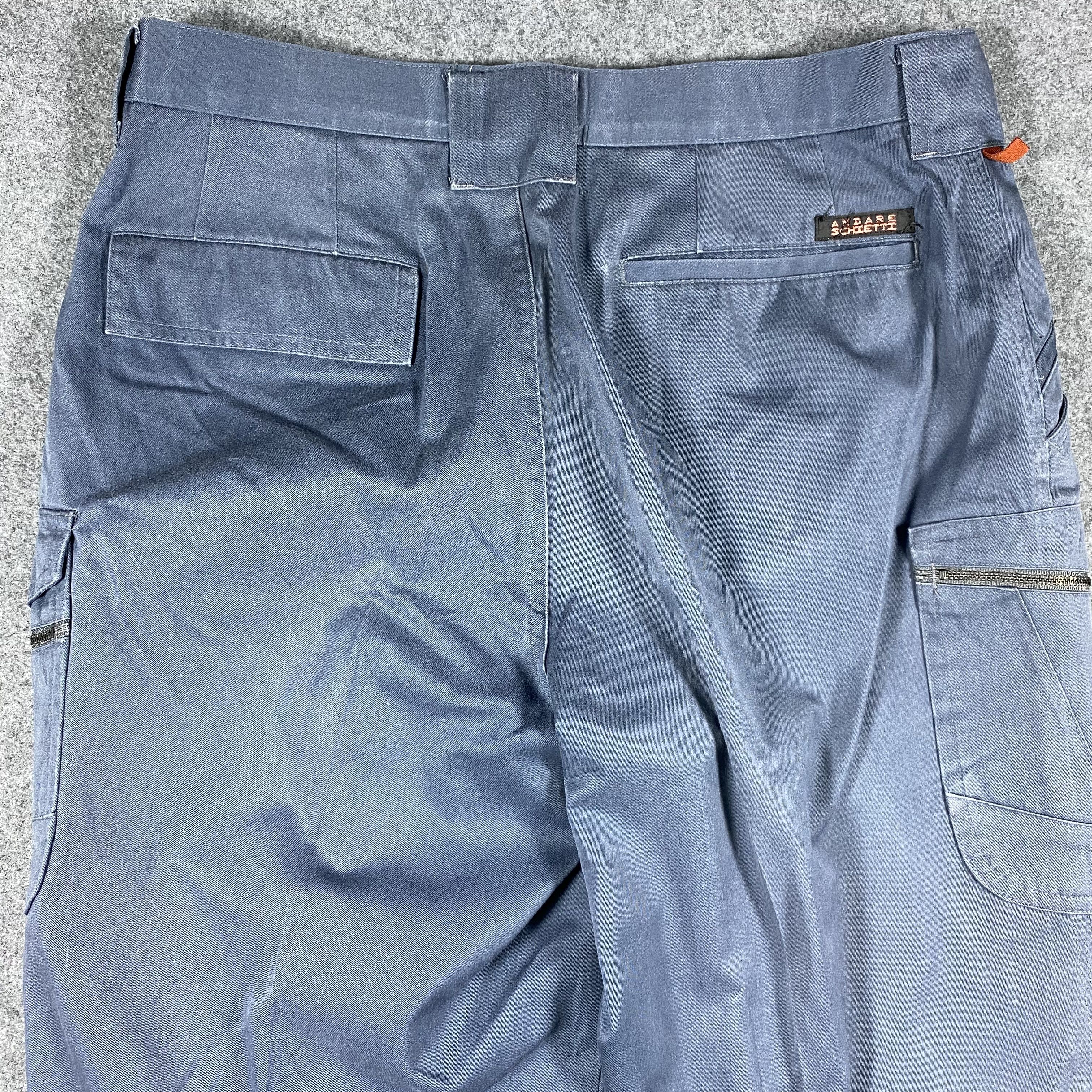 Japanese Brand Andare Shietti Multipocket Tactical Cargo Pants Size US 30 / EU 46 - 8 Thumbnail