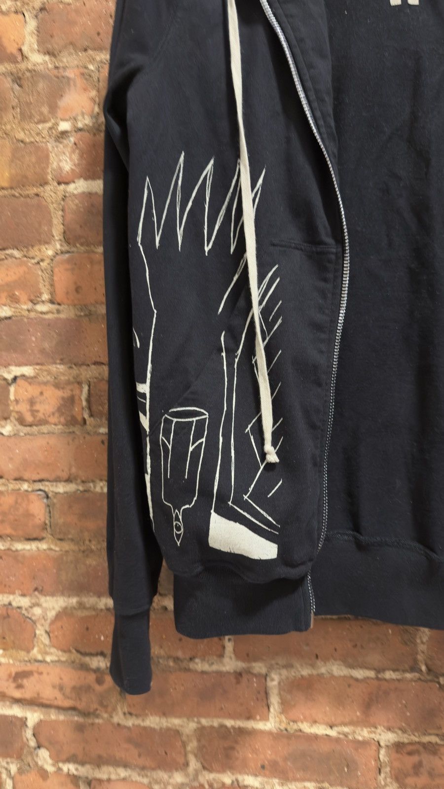 Rick Owens Drkshdw Rick Owens printed zipped jason hoodie Size US M / EU 48-50 / 2 - 4 Thumbnail