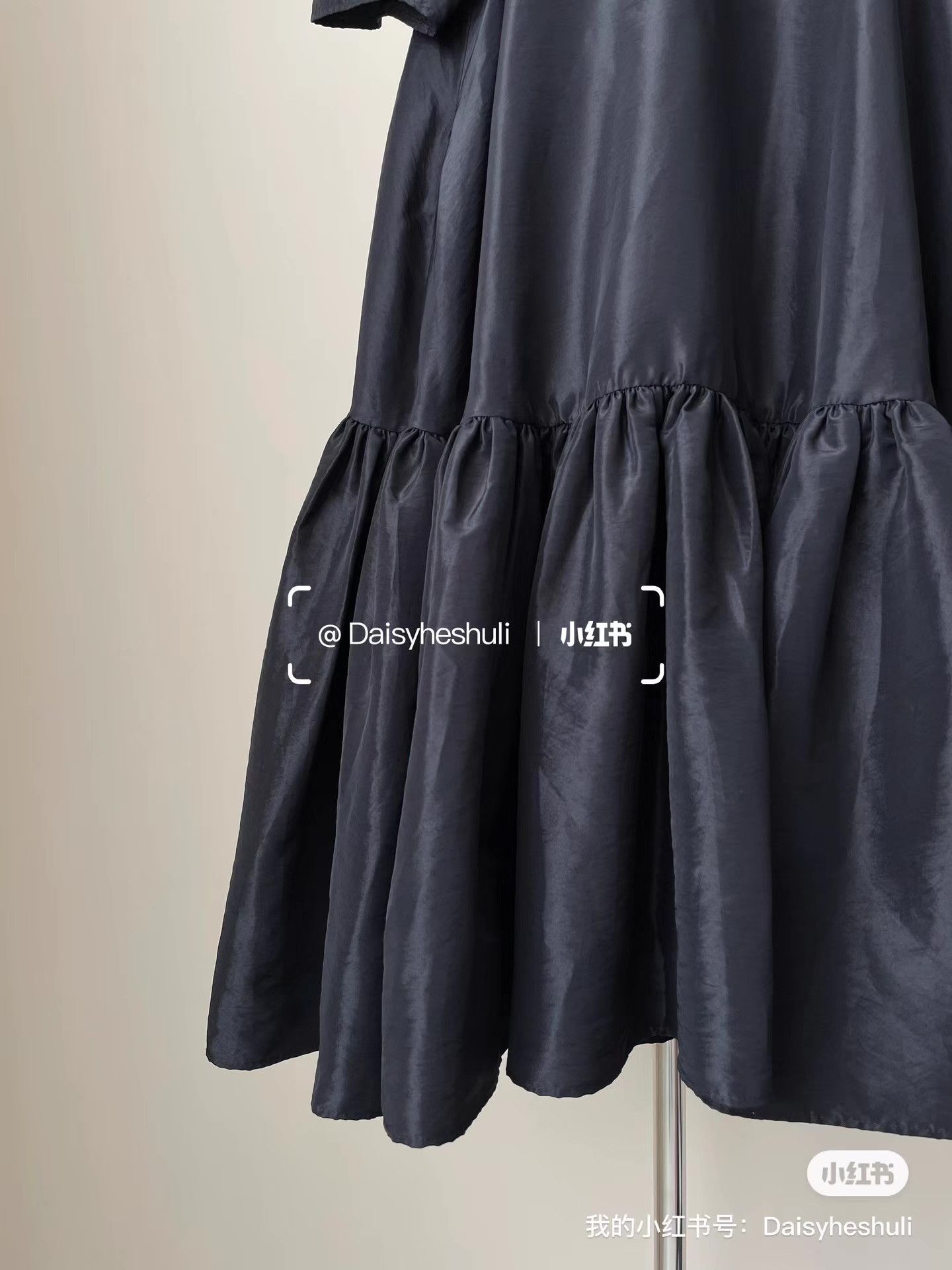 Cecilie Bahnsen Cecilie Bahnsen Designer Black Dress, Hepburn-style Ｑ24 Size M / US 6-8 / IT 42-44 - 4 Thumbnail