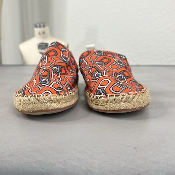 Hermes Hermes Printed Woven Chain Jute Espadrille Flats Size US 8 / IT 38 - 4 Thumbnail