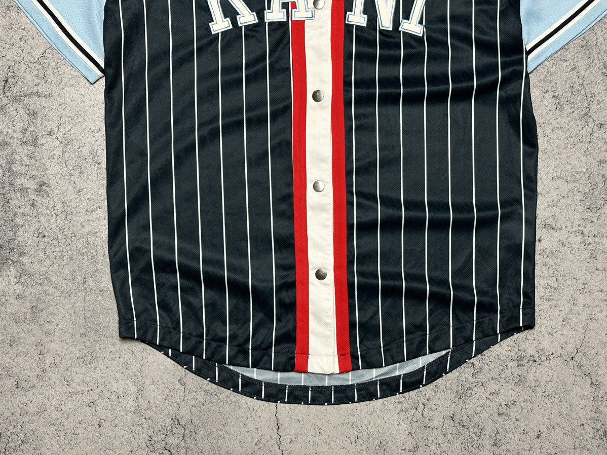 Karl Kani Karl Kani Striped Baseball Jersey Shirt Size US M / EU 48-50 / 2 - 3 Thumbnail