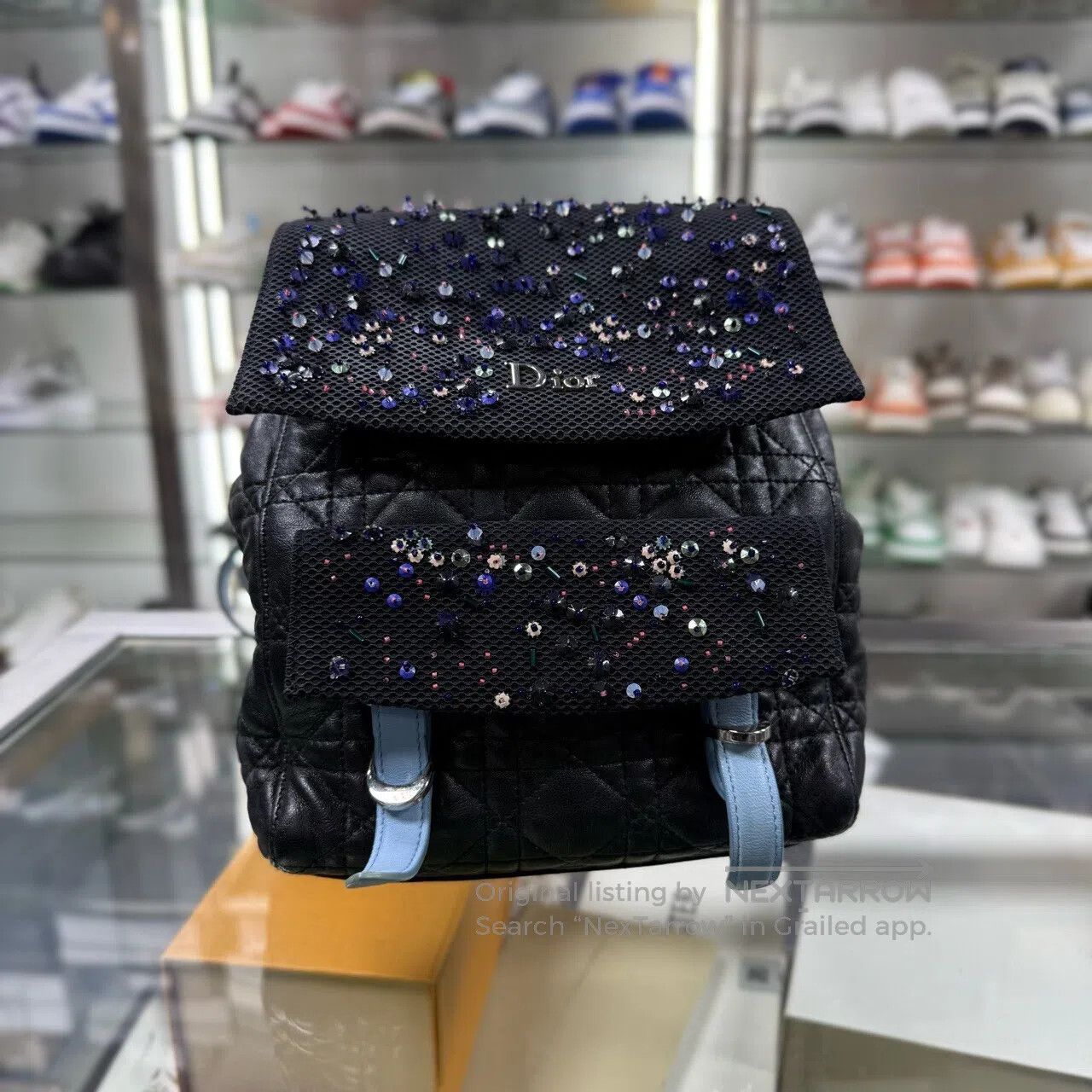 Dior Dior Starry Sky Double Shoulder Backpack Size ONE SIZE - 1 Thumbnail