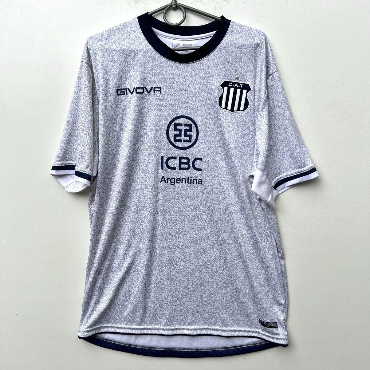 Other TALLERES DE CORDOBA 2021 AWAY FOOTBALL SHIRT JERSEY GIVOVA Size US XXL / EU 58 / 5 - 1 Thumbnail
