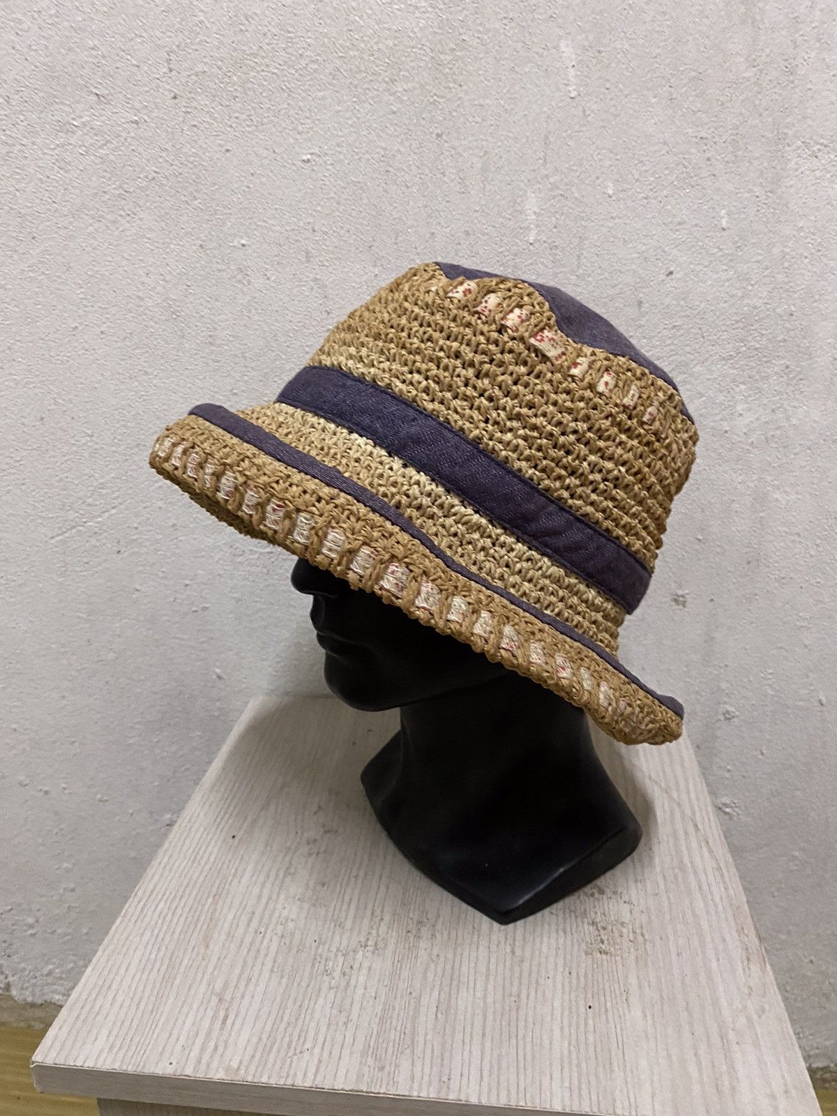 Japanese Brand Japanese Brand Winona Crochet Bucket Hat Size ONE SIZE - 3 Thumbnail