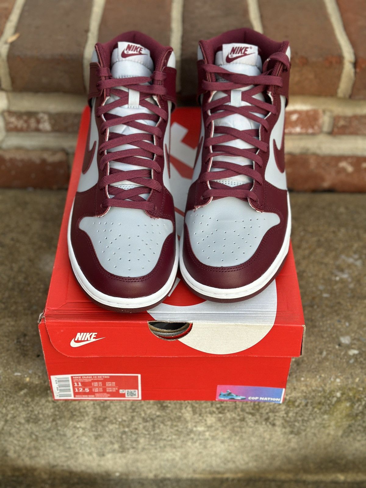 Nike Nike Dunk High Beetroot (11M) Size US 11 / EU 44 - 3 Thumbnail