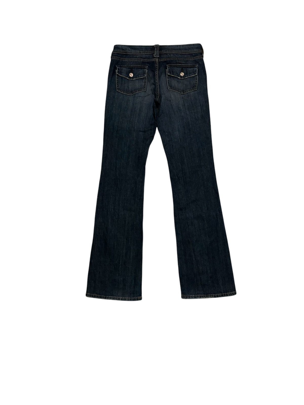 Uniqlo Japanese Uniqlo Style Up Streetwear Pant Flared Denim Size US 30 / EU 46 - 9 Thumbnail