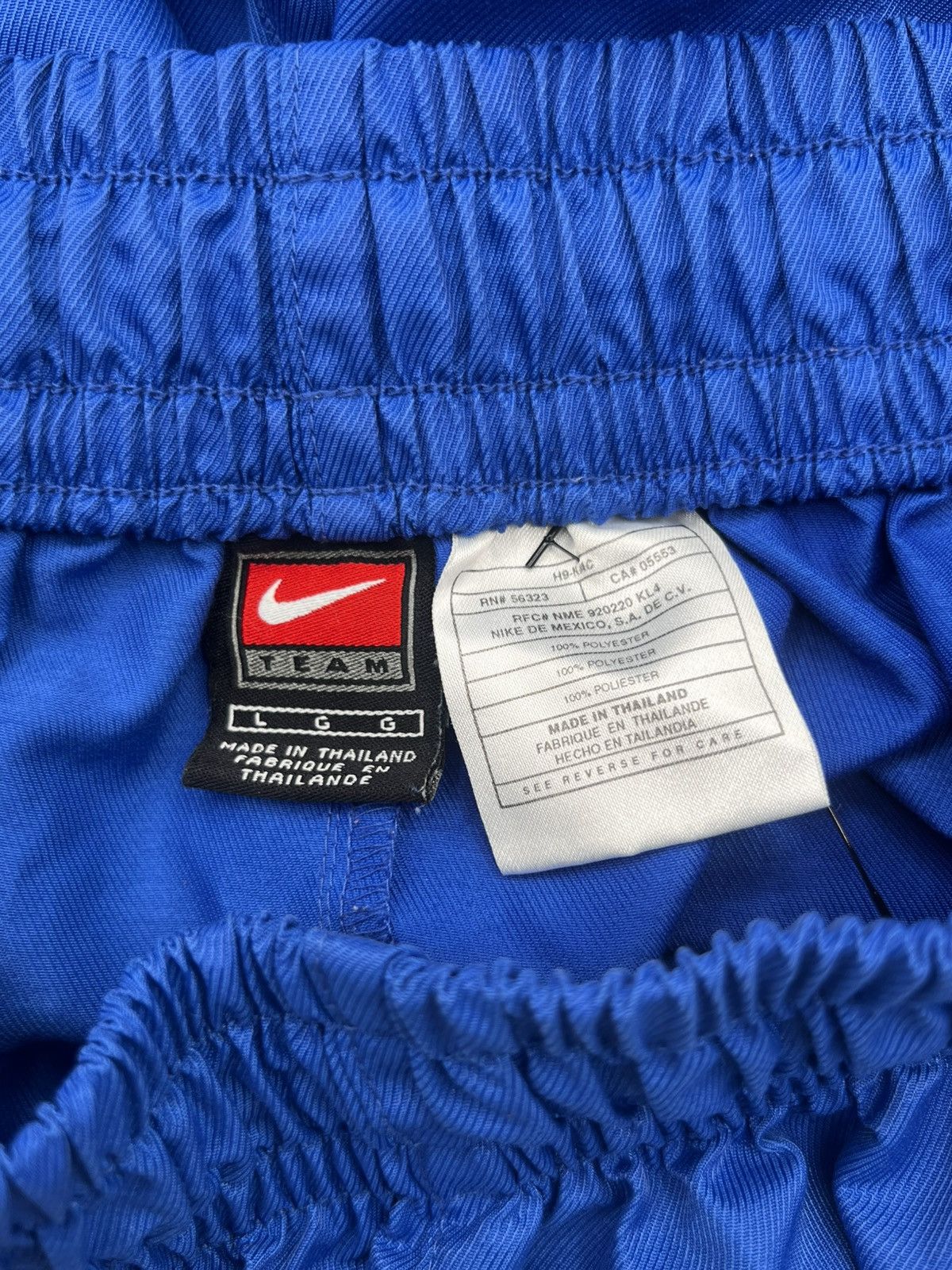Nike NIKE Sportwear Men's Blue Breakaway Snap-Button Relaxed-Fit Size US 32 / EU 48 - 6 Thumbnail