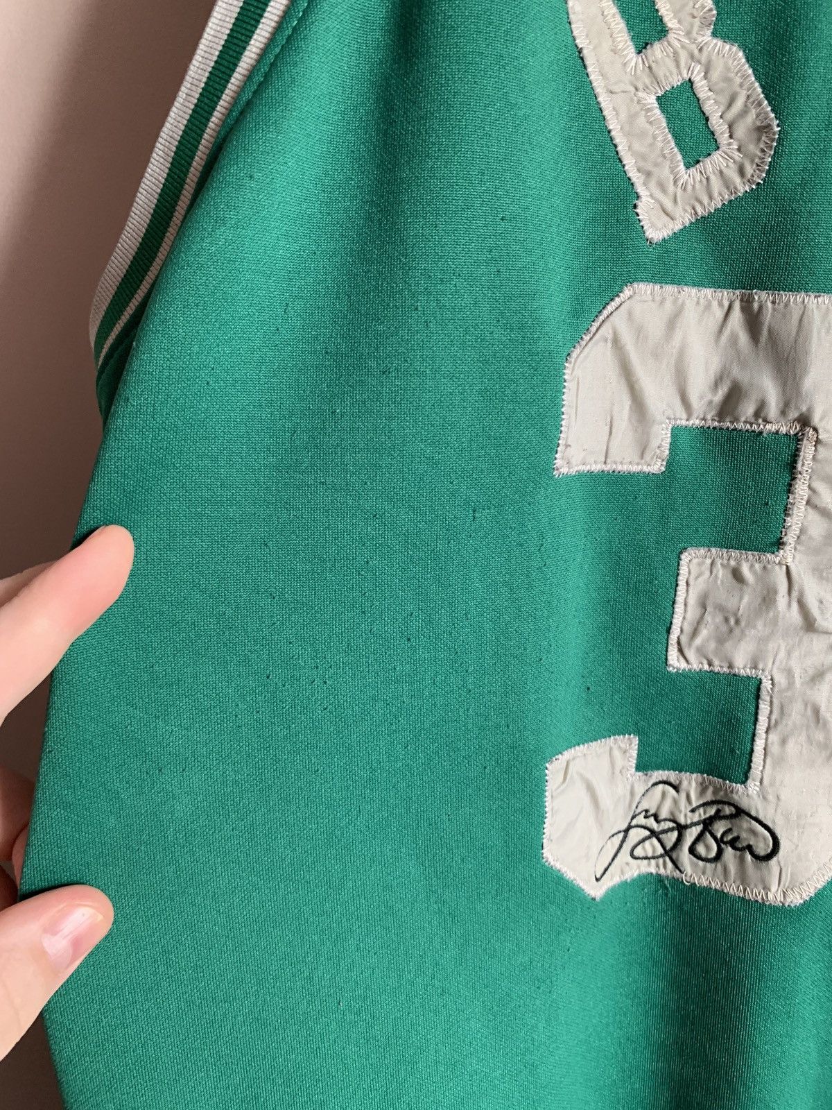 NBA × Vintage Boston Celtics Basketball Jersey NBA Retro Shirt BIRD #33 Size US XXL / EU 58 / 5 - 11 Thumbnail