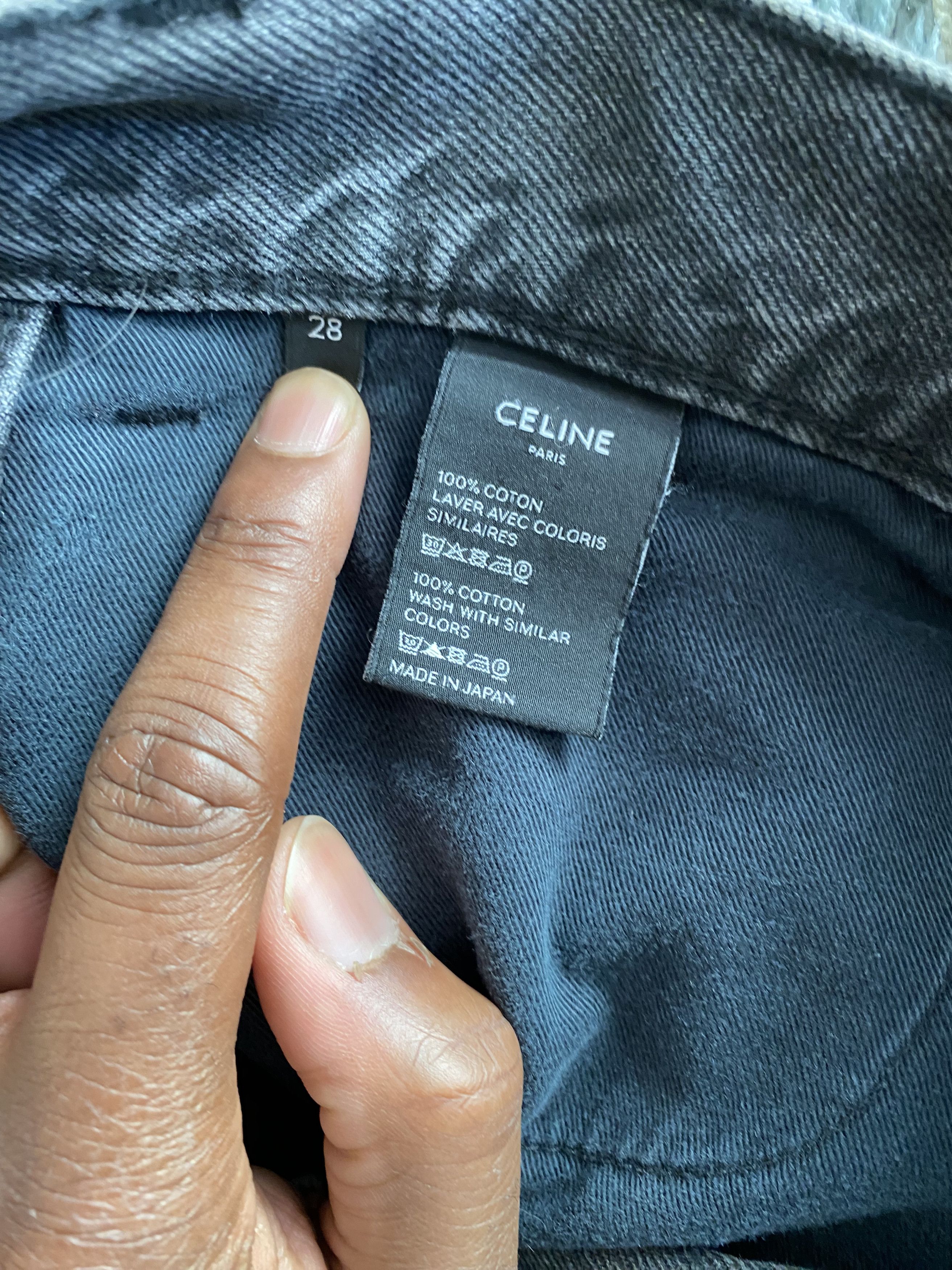 Celine Celine Paris Grey Jeans Size US 28 / EU 44 - 3 Thumbnail