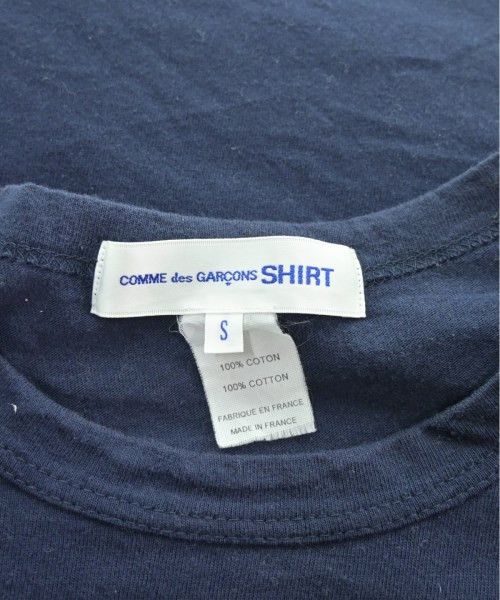 Comme des Garcons SHIRT T-Shirts Cotton Short Sleeve Polka Dot Crewneck Navy Blue Size US S / EU 44-46 / 1 - 7 Thumbnail
