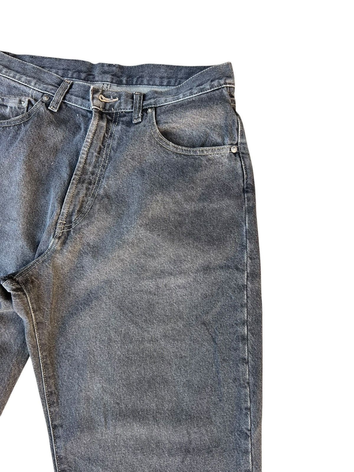 RRL Ralph Lauren × Vintage Vintage 90s RRL Usa Fade Black Stains Denim Baggy Jeans Size US 30 / EU 46 - 12 Thumbnail