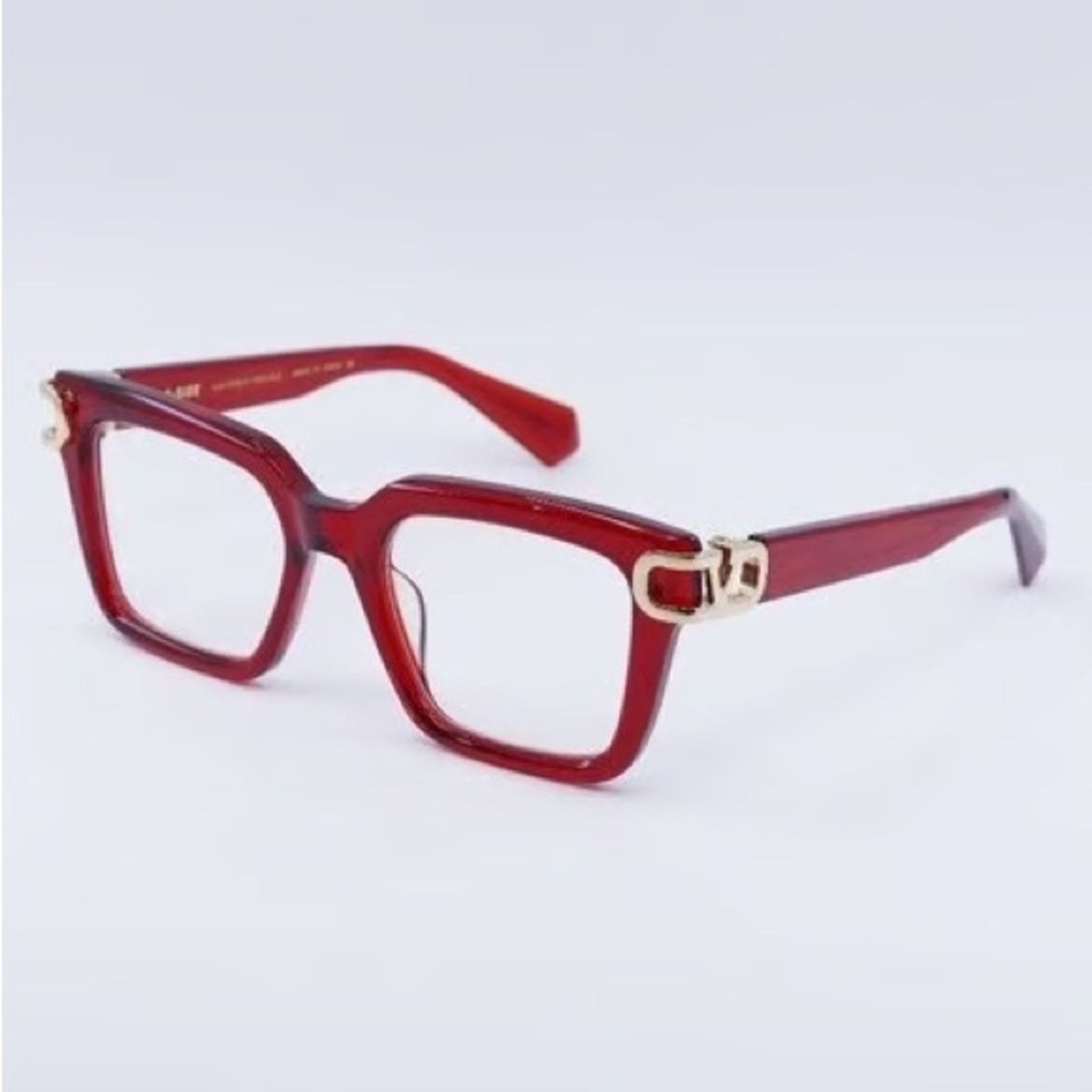 Valentino New! Valentino Red and Women Glasses SIDE VLX 131B Authentic Size ONE SIZE - 4 Thumbnail
