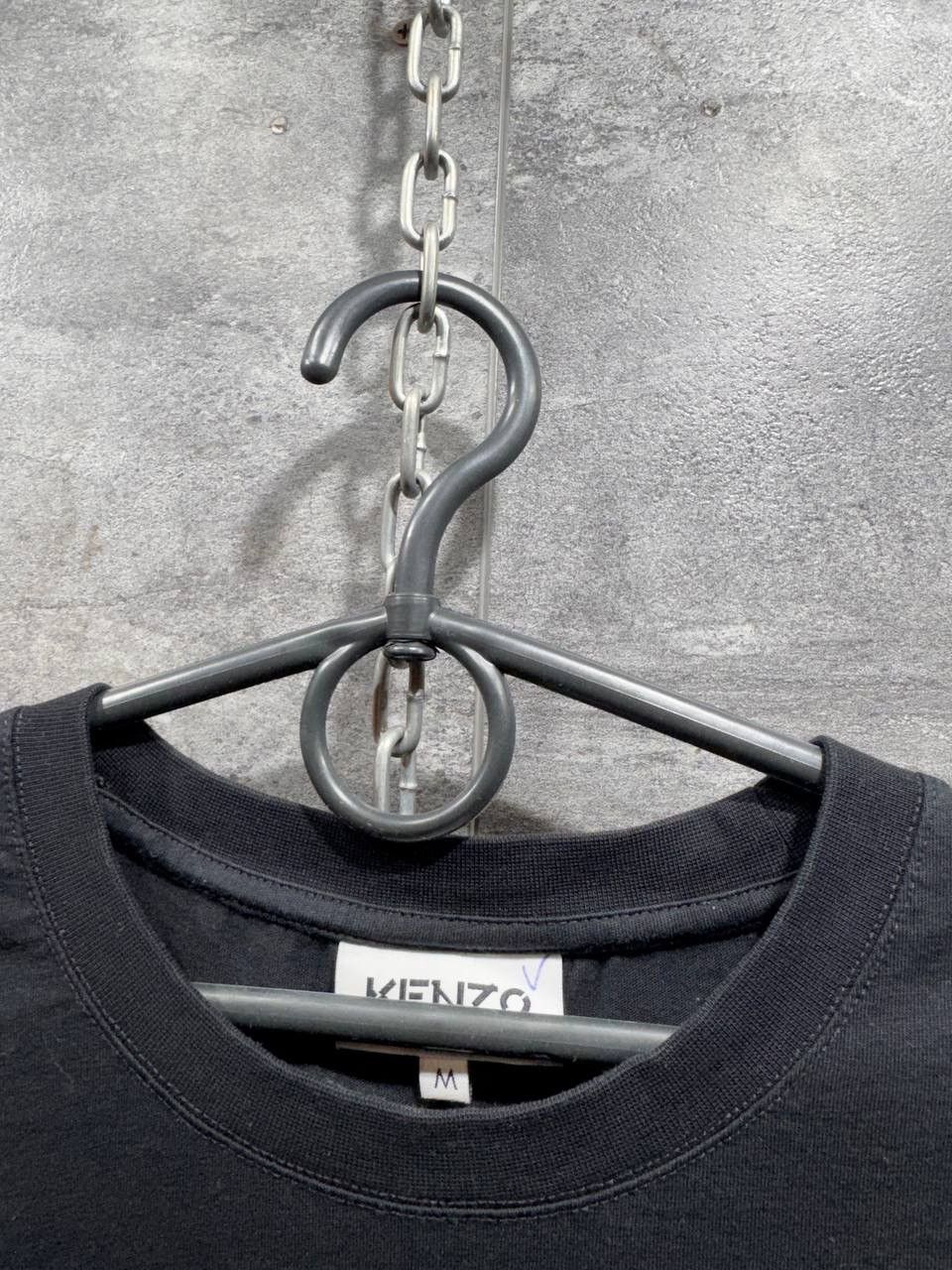 Kenzo Kenzo Tiger Printed Cotton Crewneck T-Shirt Size M Size US M / EU 48-50 / 2 - 2 Thumbnail