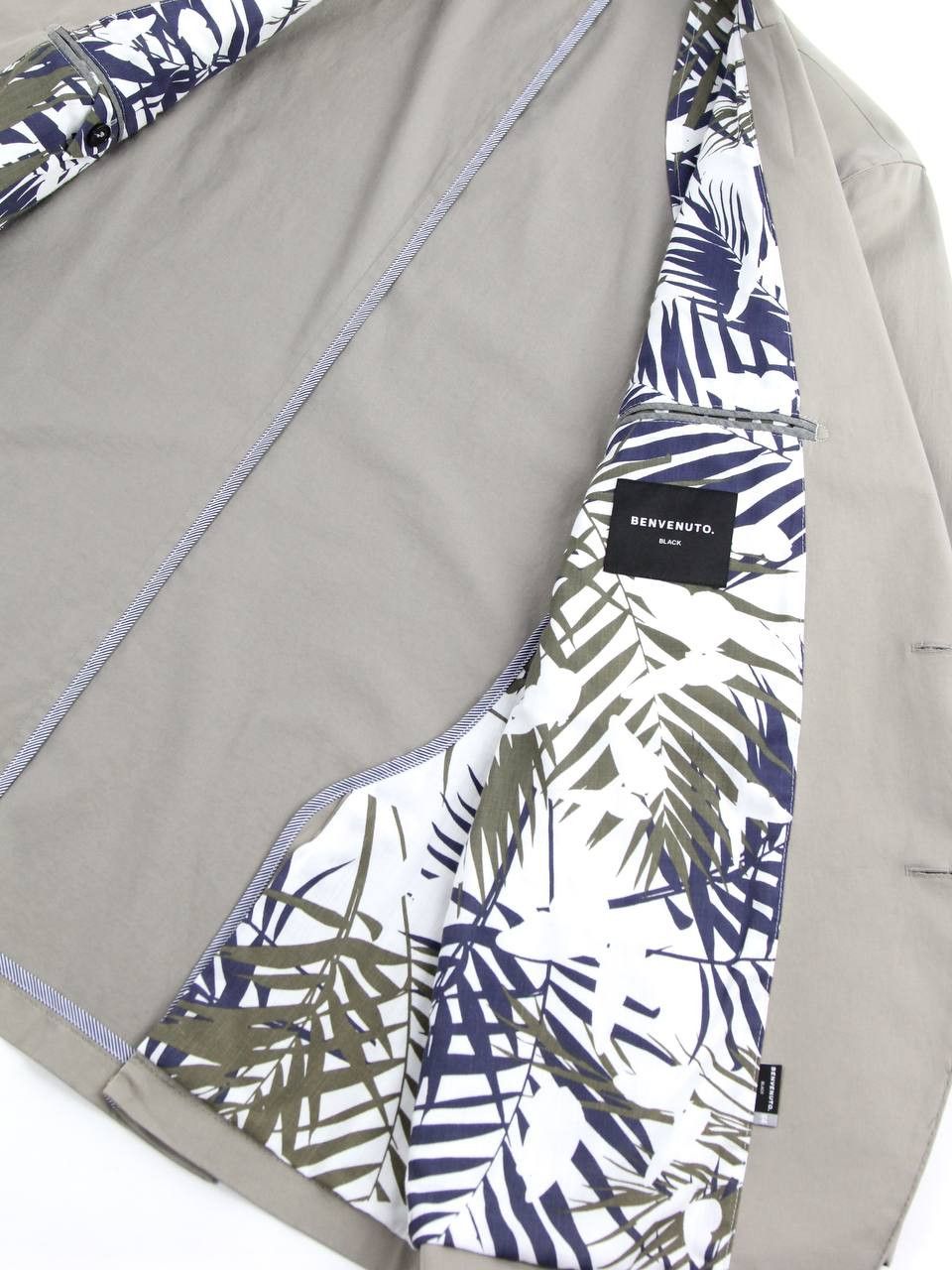 BENVENUTO. BENVENUTO. BLACK Beige cotton jacket Size 54R - 2 Thumbnail