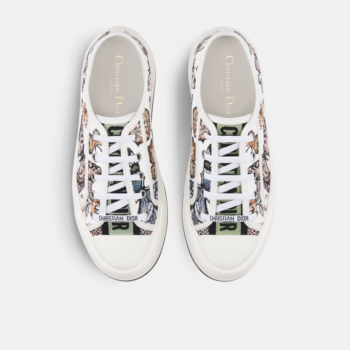 Dior o1bcso1str0225 Walk'n'Dior Platform Sneaker in Multicolor Size US 8 / IT 38 - 3 Thumbnail