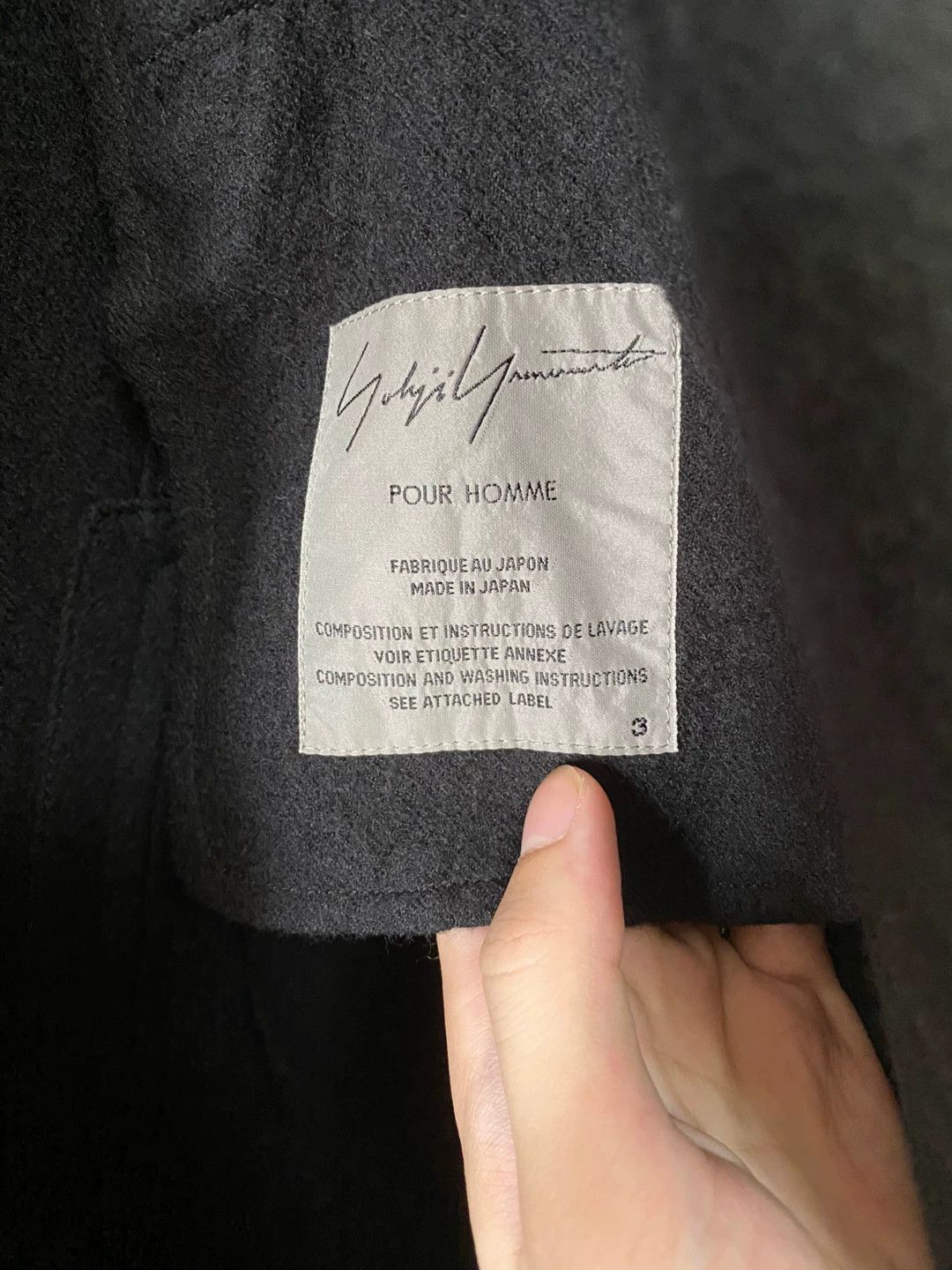 Yohji Yamamoto Yohji Yamamoto PH 15AW Long Coat Double Zip Waist Size US L / EU 52-54 / 3 - 3 Thumbnail