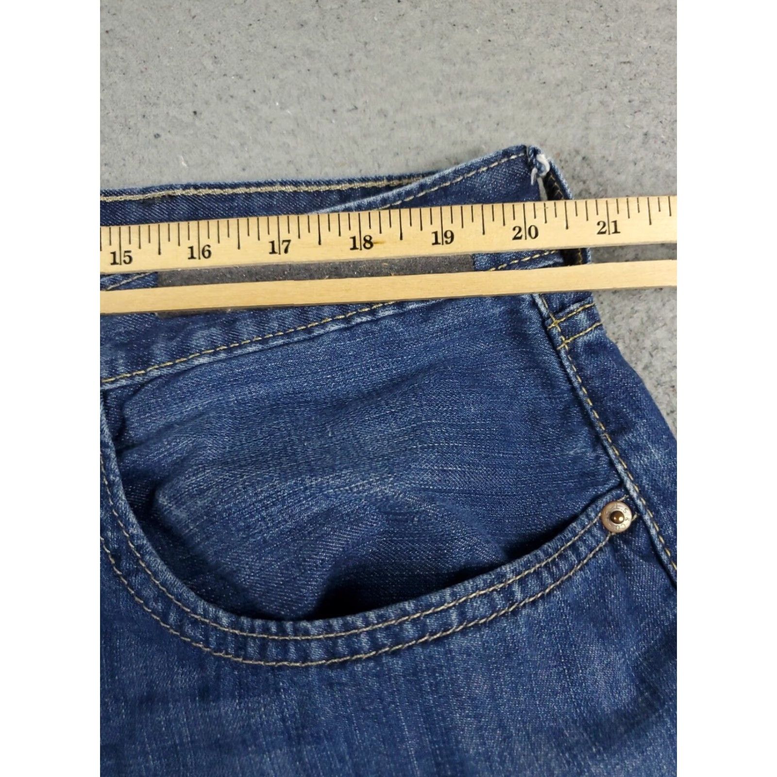 Levi's Levis 559 Relaxed Straight Leg Mens Jeans Blue 40x32 XL Extra Large Denim Pants Size US 40 / EU 56 - 4 Thumbnail