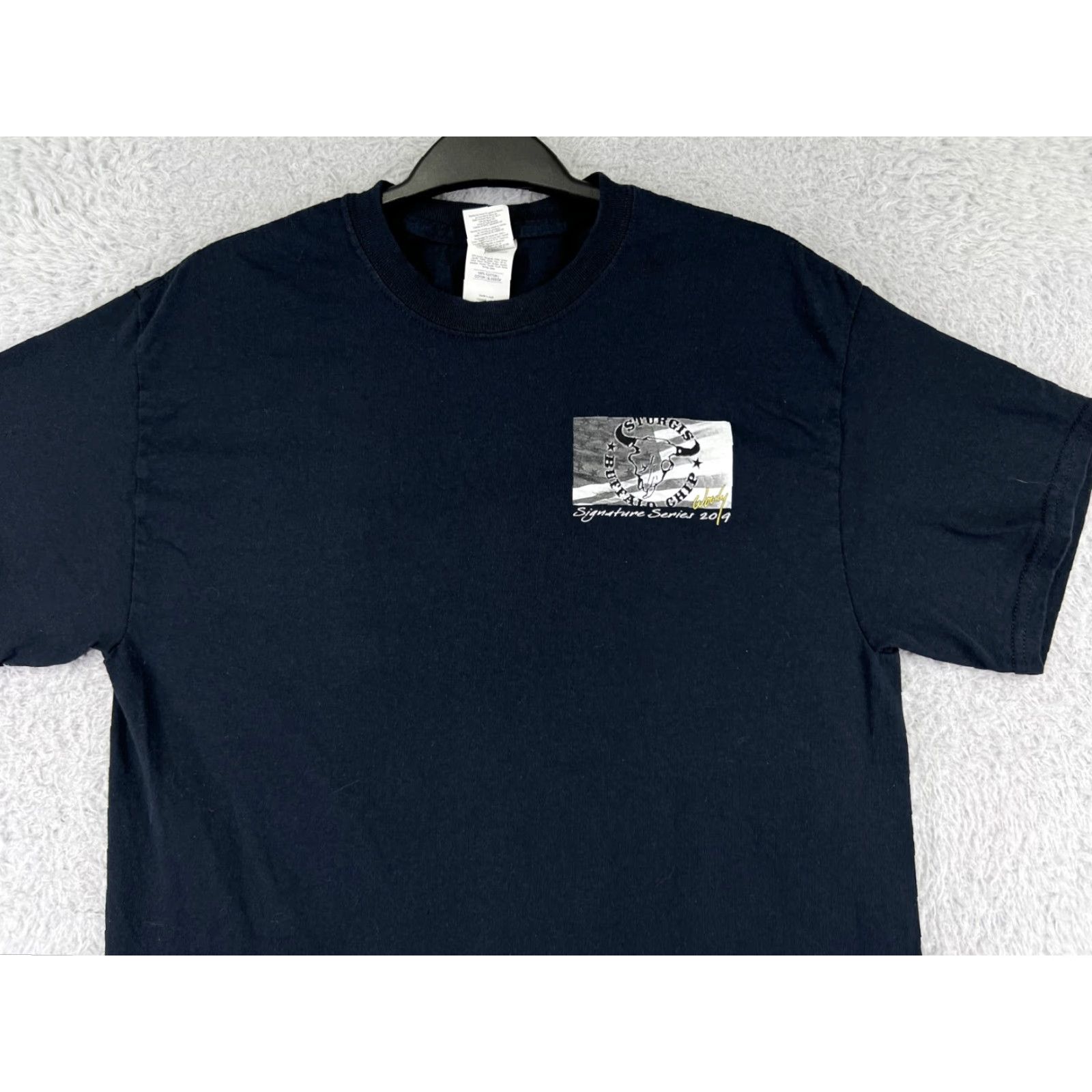 Vintage Sturgis Shirt Womens Medium Black Hills Rally 2019 100% Cotton Short Sleeve Crew Size M / US 6-8 / IT 42-44 - 6 Thumbnail