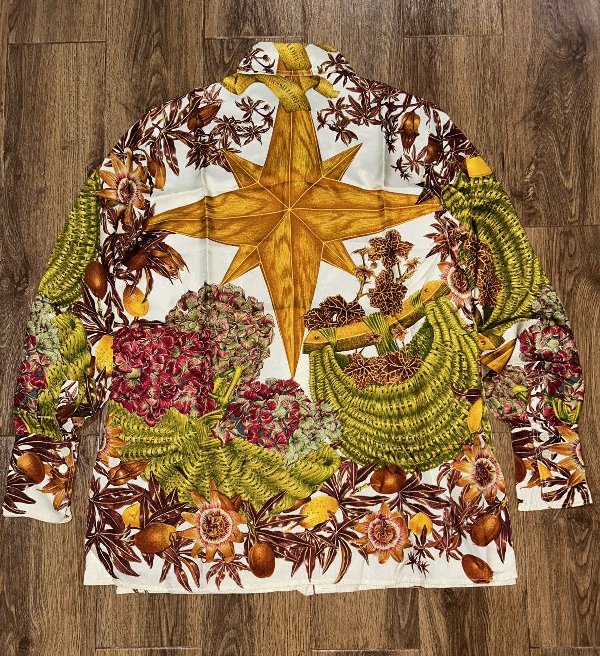 Hermes “Passiflores” Blouse