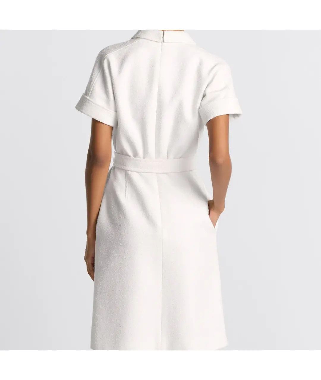 Dior o1bcso1str0126 Dress in White Size M / US 6-8 / IT 42-44 - 5 Thumbnail