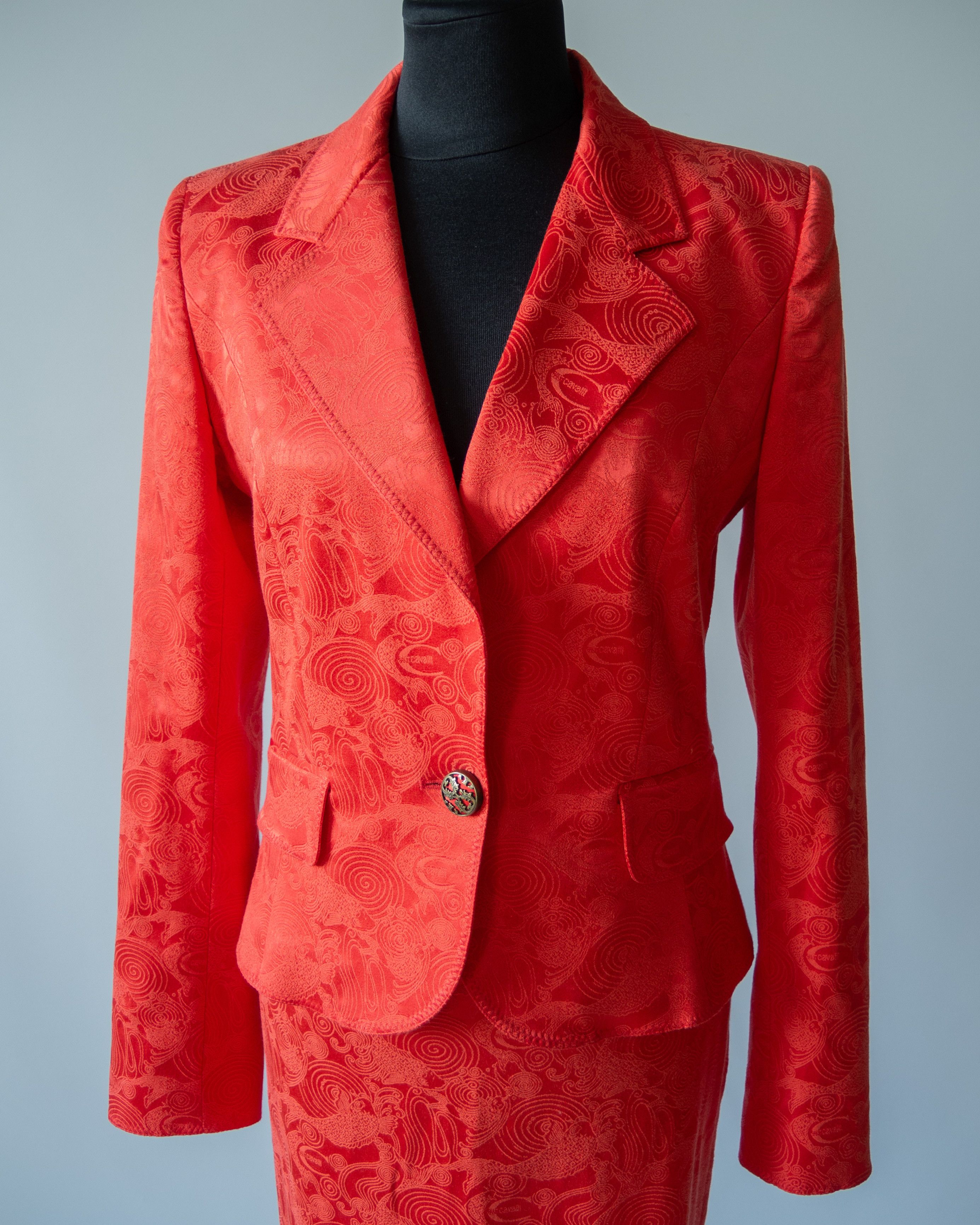 Just Cavalli Just Cavalli 2000's suit with skirt Size M / US 6-8 / IT 42-44 - 2 Thumbnail