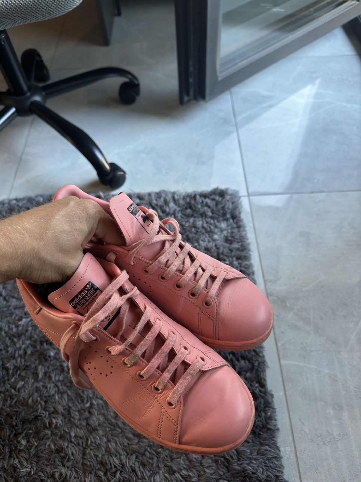 Adidas × Raf Simons Adidas x Raf Simons Stan Smith rare sneakers collaboration Size US 7 / EU 40 - 5 Thumbnail