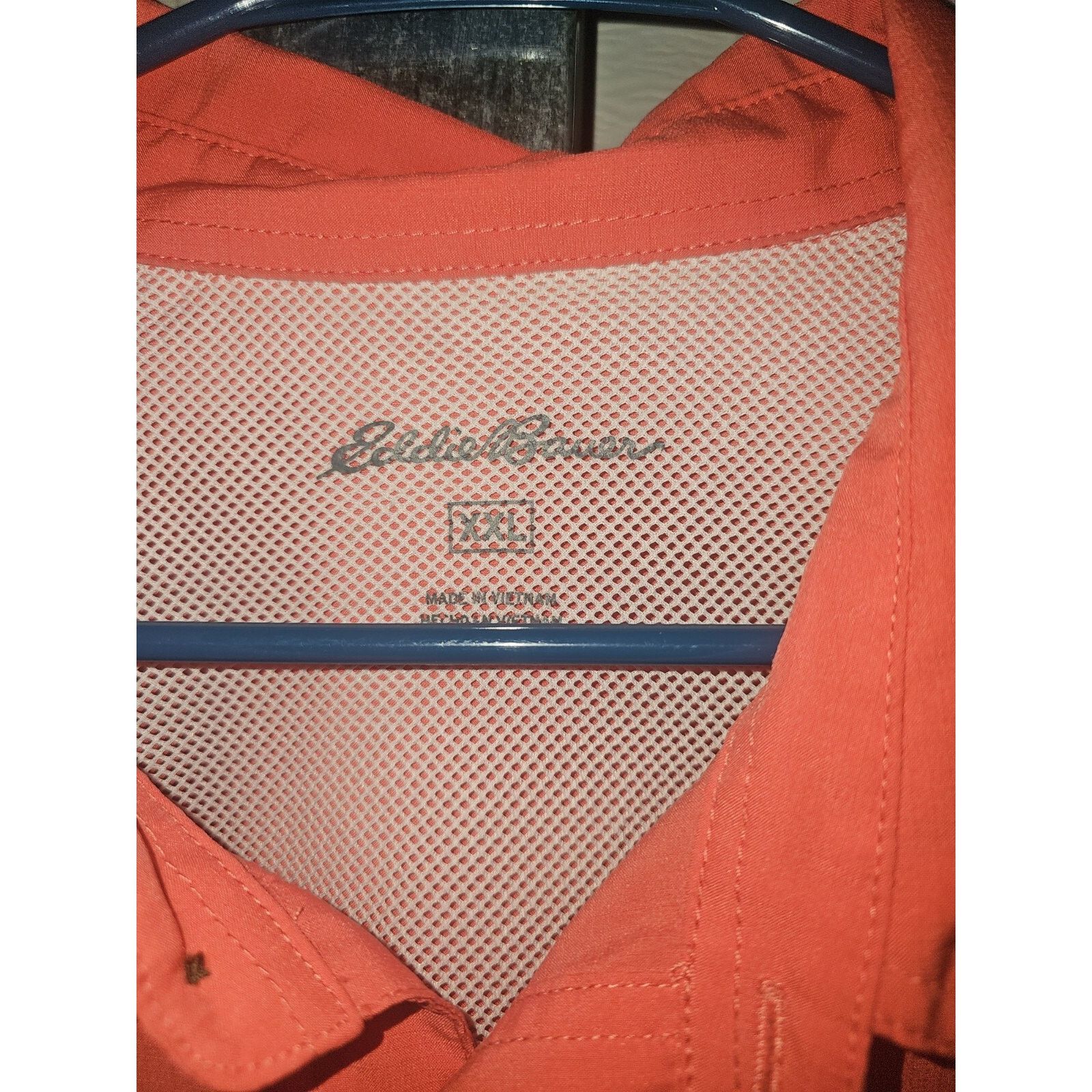 Eddie Bauer Eddie Bauer Orange Fishing Breathable Summer Button Shirt Size US XXL / EU 58 / 5 - 1 Thumbnail