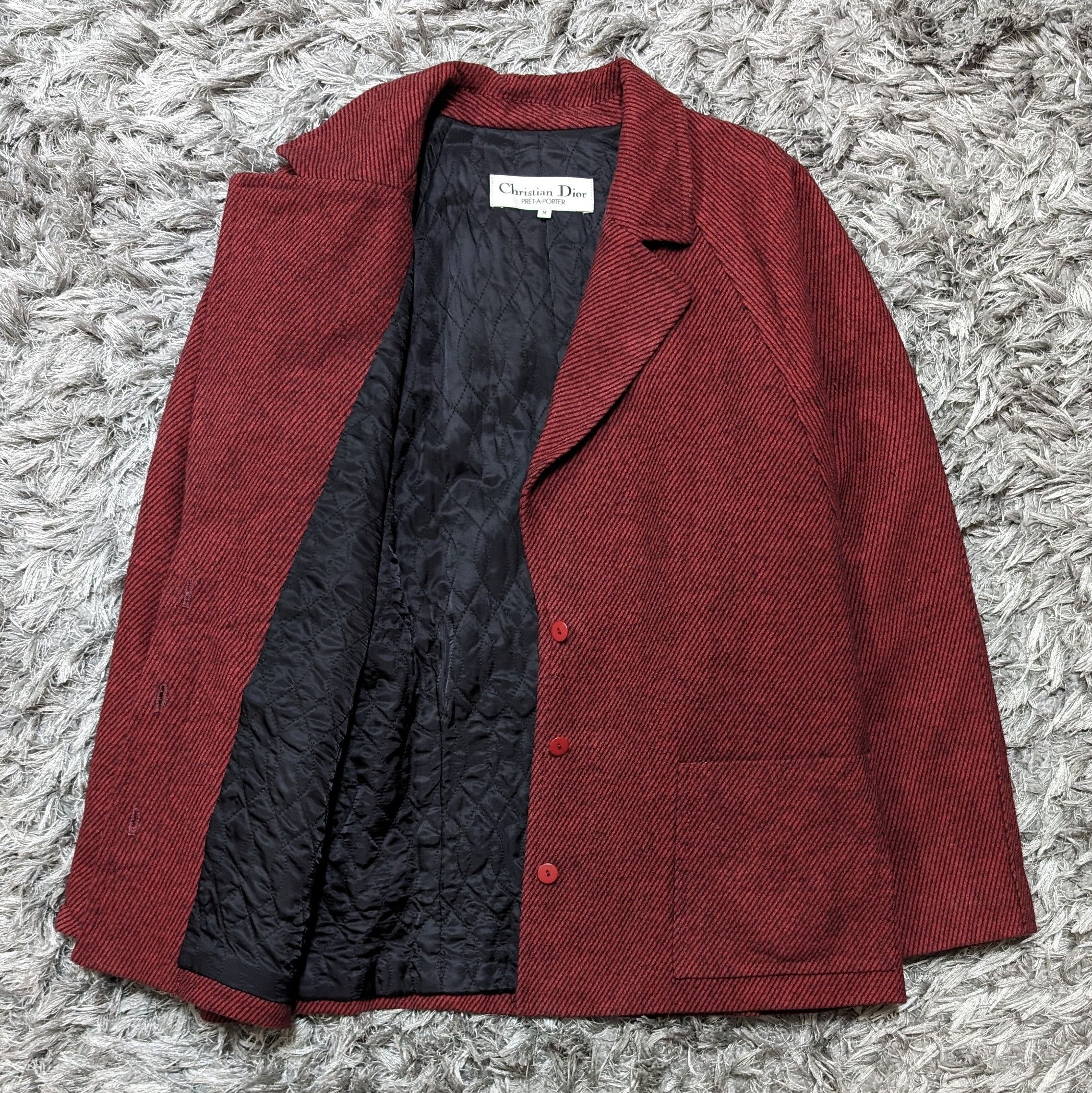 Vintage Christian Dior Pret-a-porter Wide Jacket