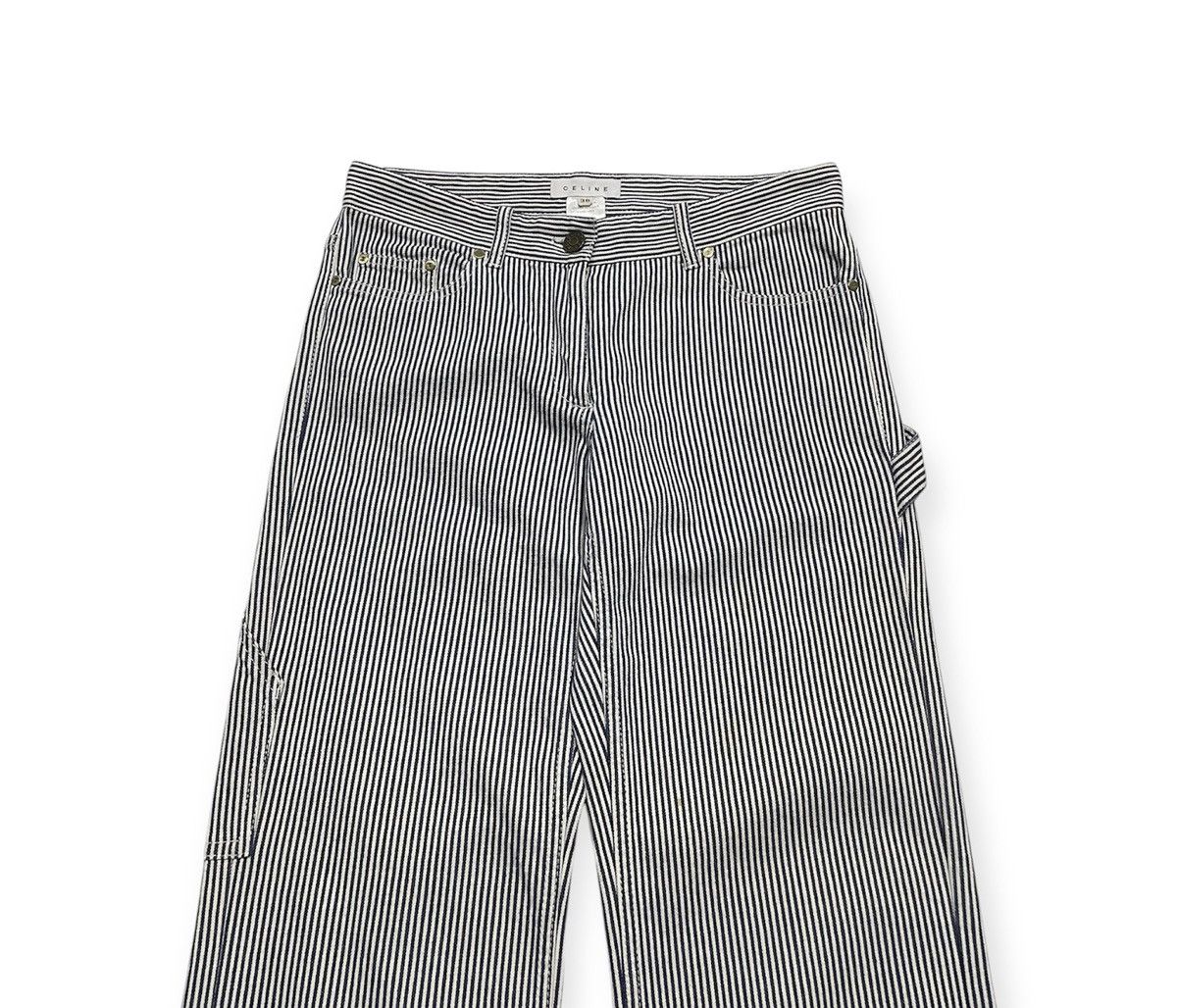 Celine Hickory Flare Pants Size 30" / US 8 / IT 44 - 3 Thumbnail