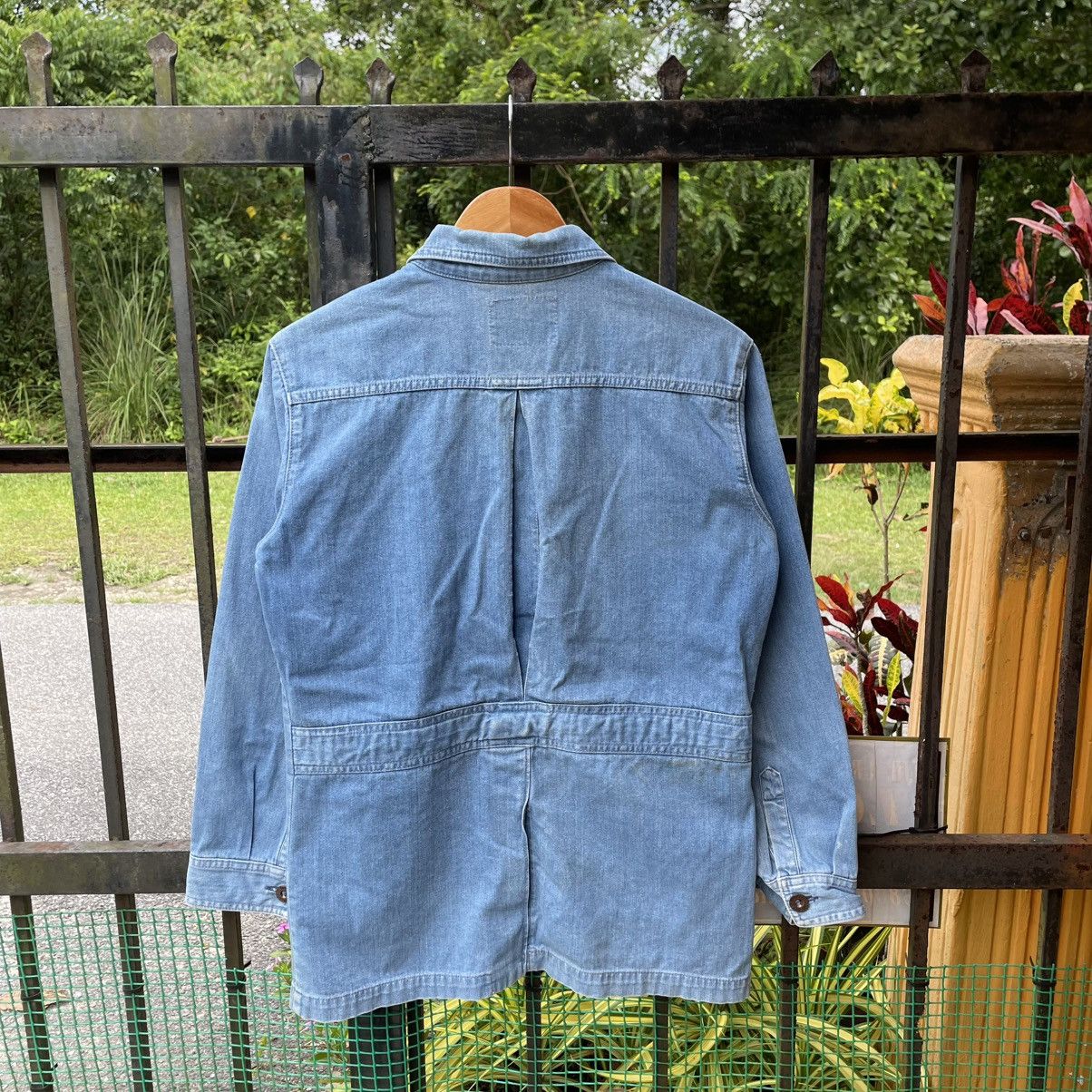 Big John 🔥Vintage Big John Stoned Washed 4 Pocket Chore Denim Jacket Size US S / EU 44-46 / 1 - 2 Thumbnail