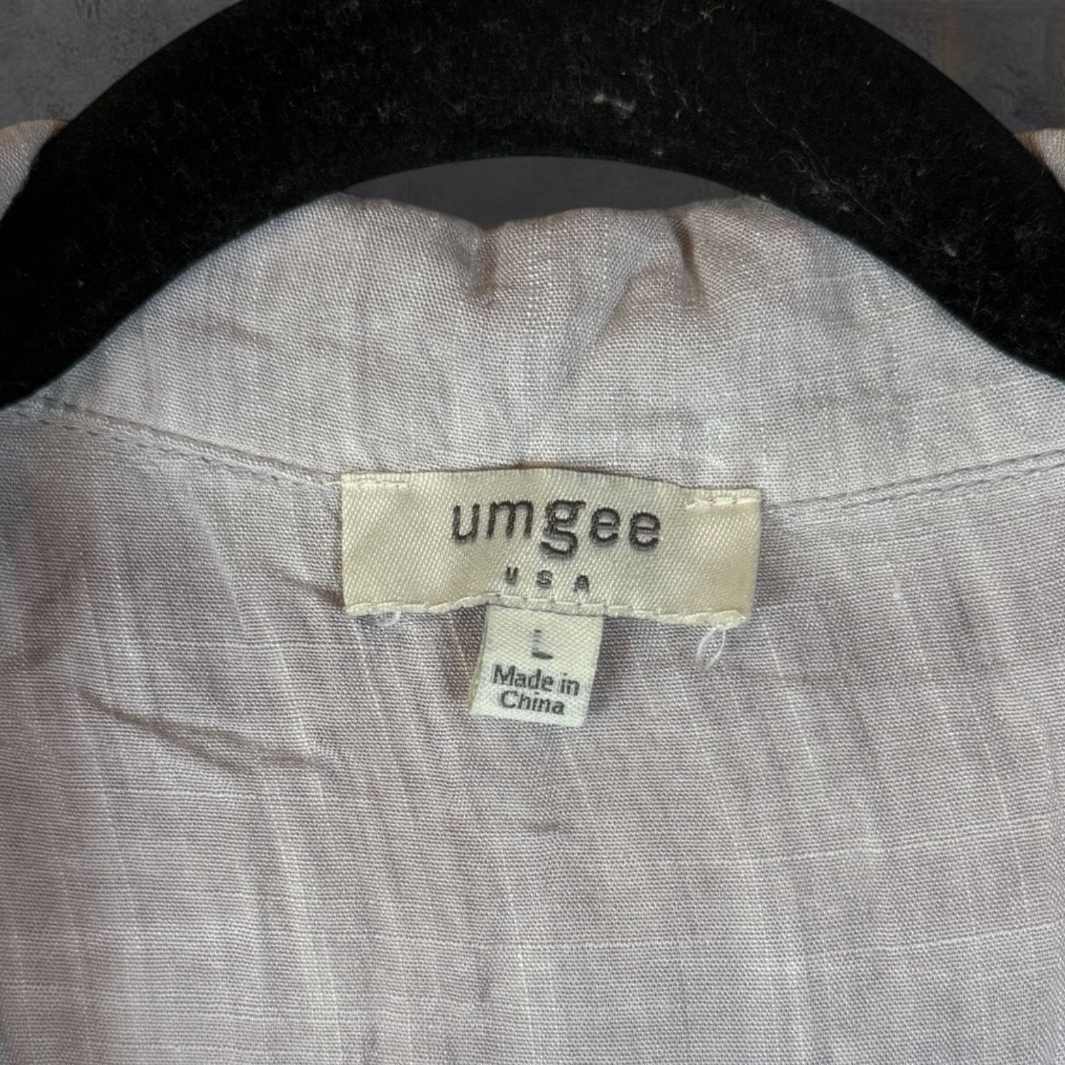 Other Umgee Top Button Blouse Light Purple Women's Size Large Size L / US 10 / IT 46 - 3 Thumbnail