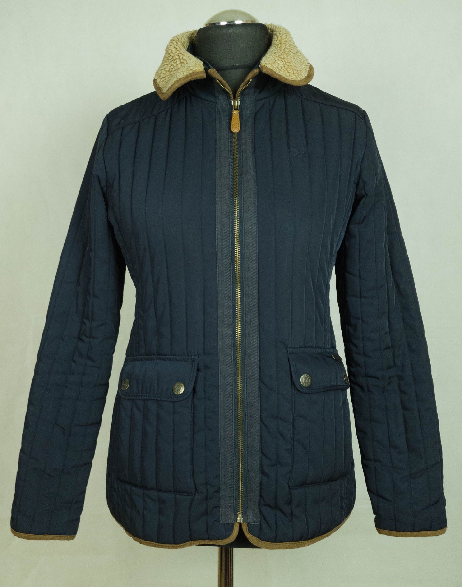 Other Crew Clothing womens zip jacket size UK-10 vgc Size M / US 6-8 / IT 42-44 - 1 Thumbnail