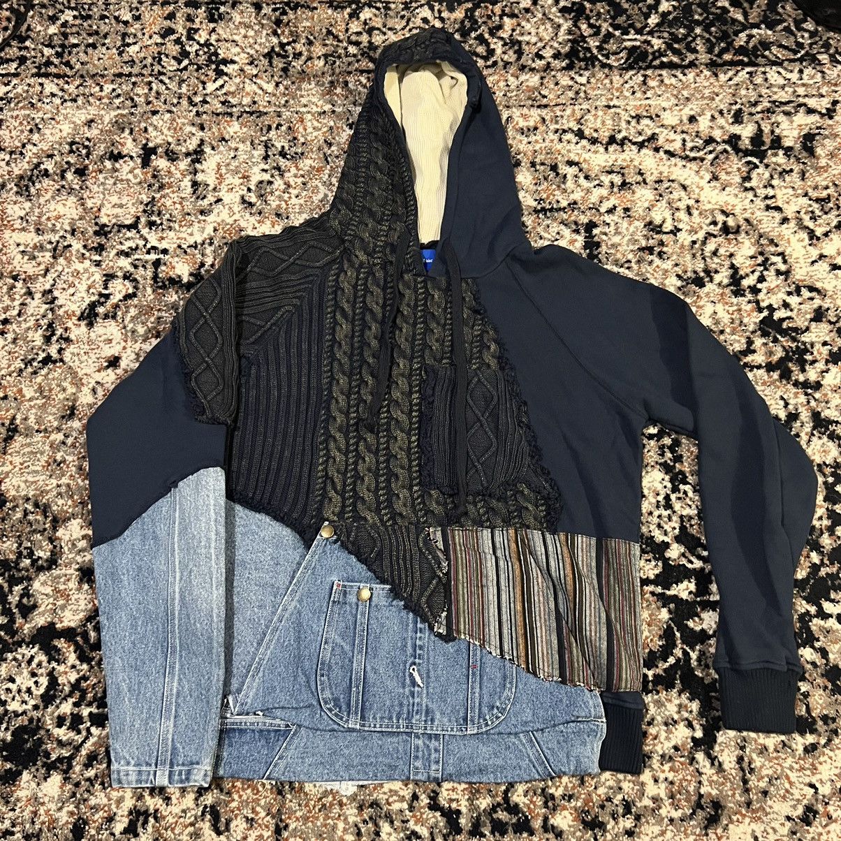 Japanese Brand × Streetwear Lucky Sartorius Reconstructed Sweater 