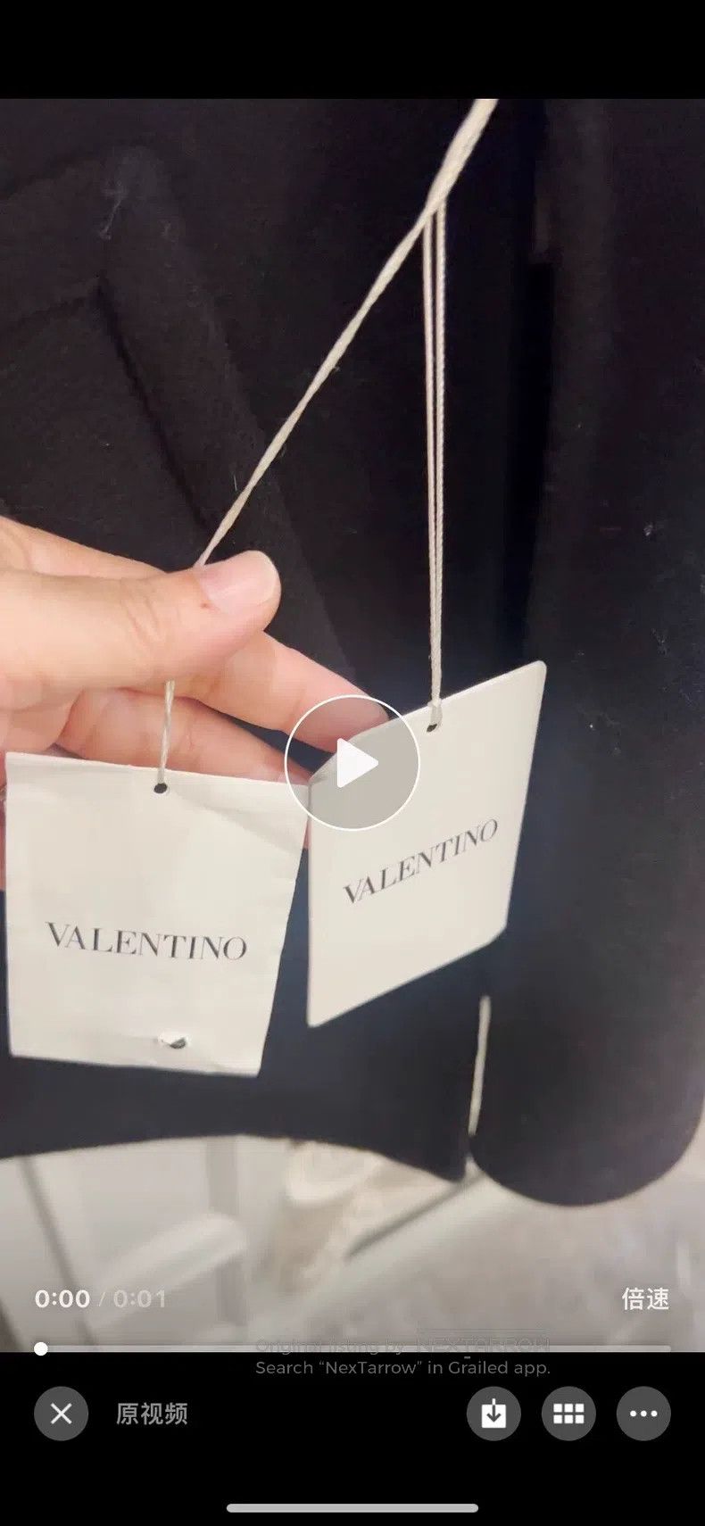 Valentino Valentino Black wool cloak Size M / US 6-8 / IT 42-44 - 6 Thumbnail