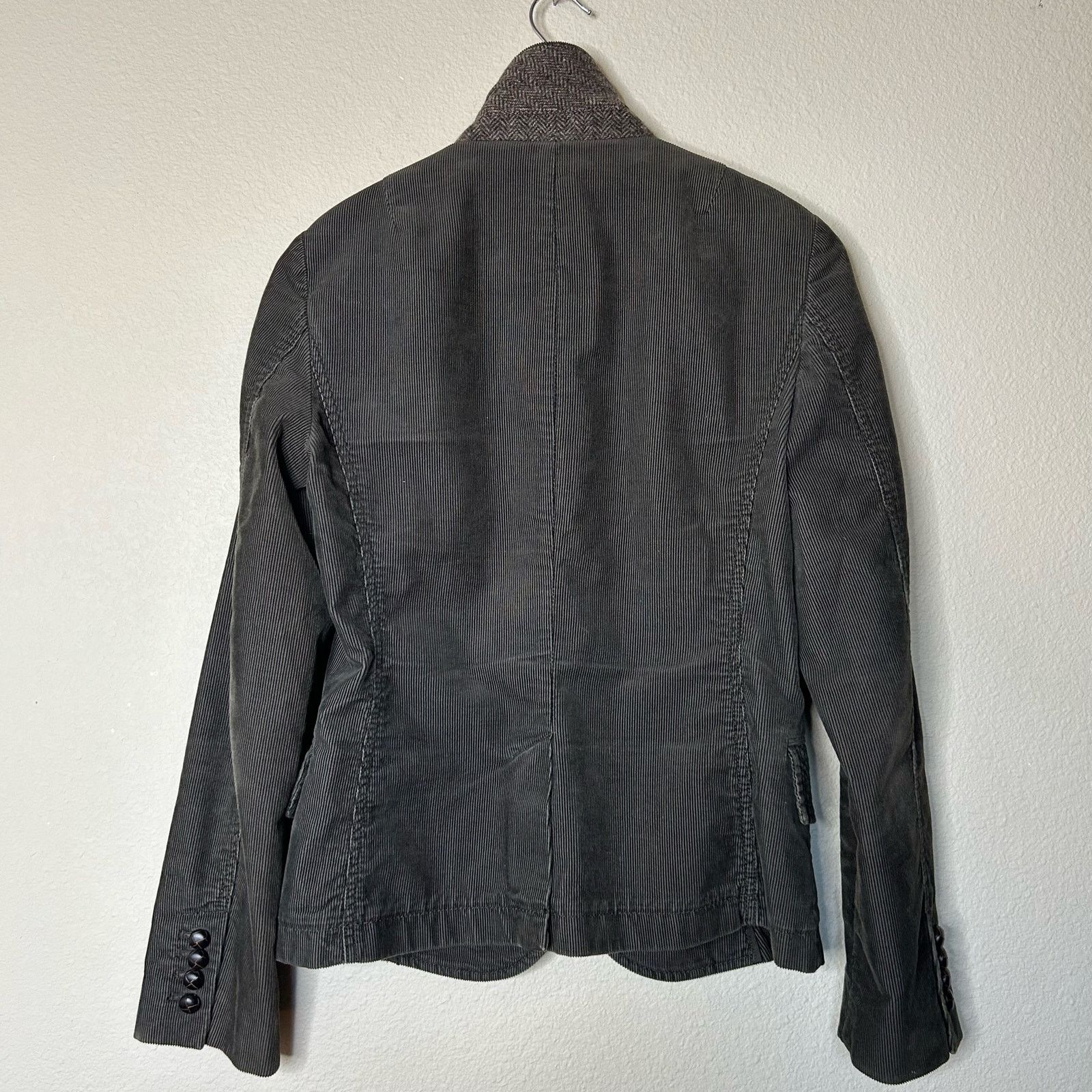 J.Crew J Crew Blazer Jacket Brown Corduroy 100% Cotton Lined Sz M Size M / US 6-8 / IT 42-44 - 6 Thumbnail