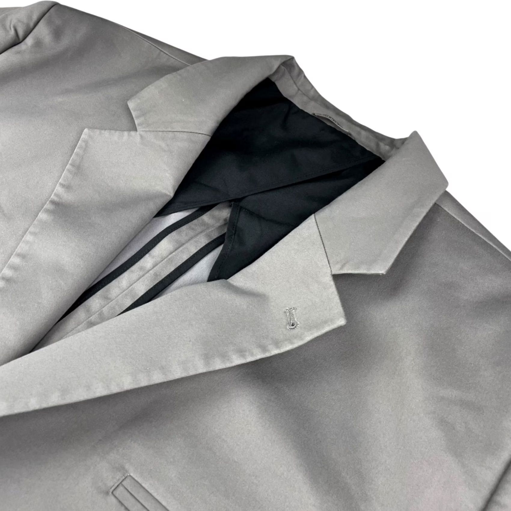 Vintage Oak Hill Men’s FIT By DXL Performance Blazer 2-Button Gray 3XLT / 54L 56L Big & Tall Regular Blazer Mens Gray Jacket Size 48R - 2 Thumbnail