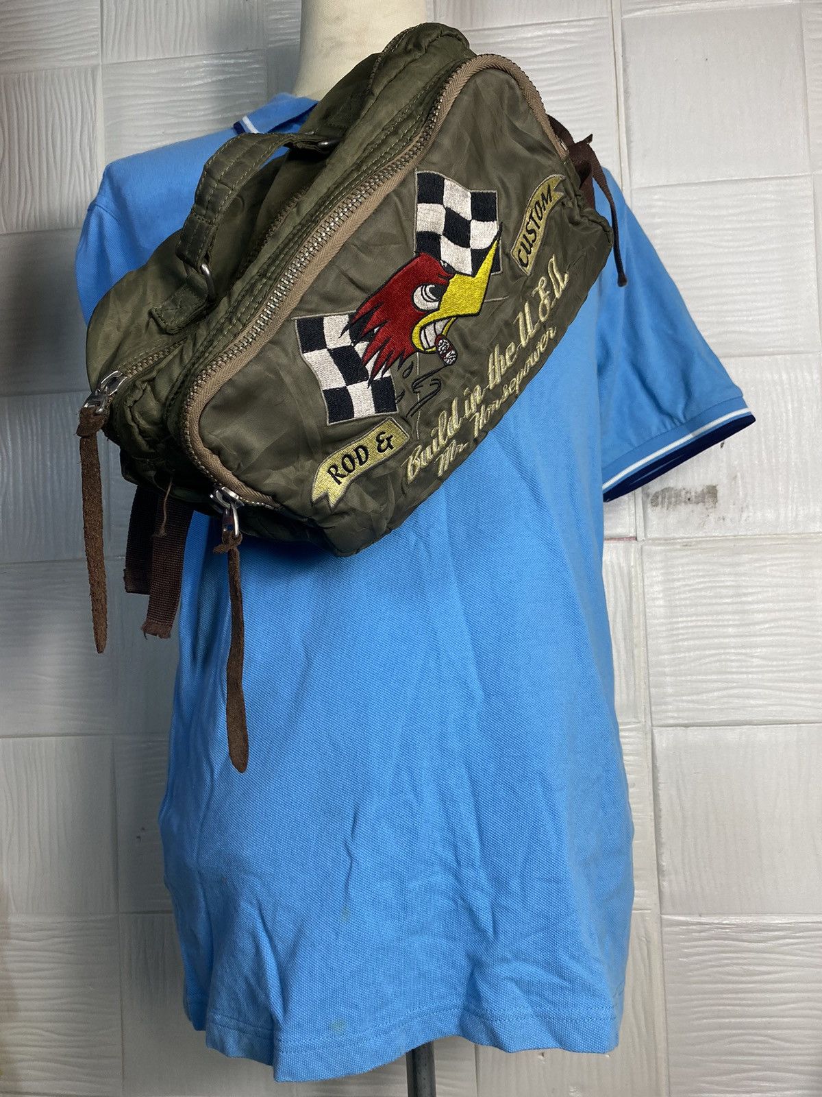 Vintage Mr clay smith woddy wood parker waist bag Size ONE SIZE - 9 Thumbnail