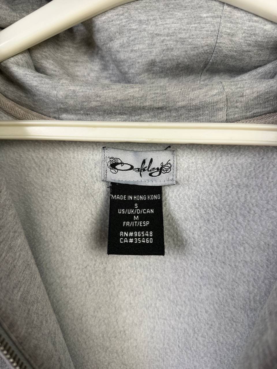 Oakley Vintage Oakley Zip Hoodie Big Logo Size US S / EU 44-46 / 1 - 10 Thumbnail