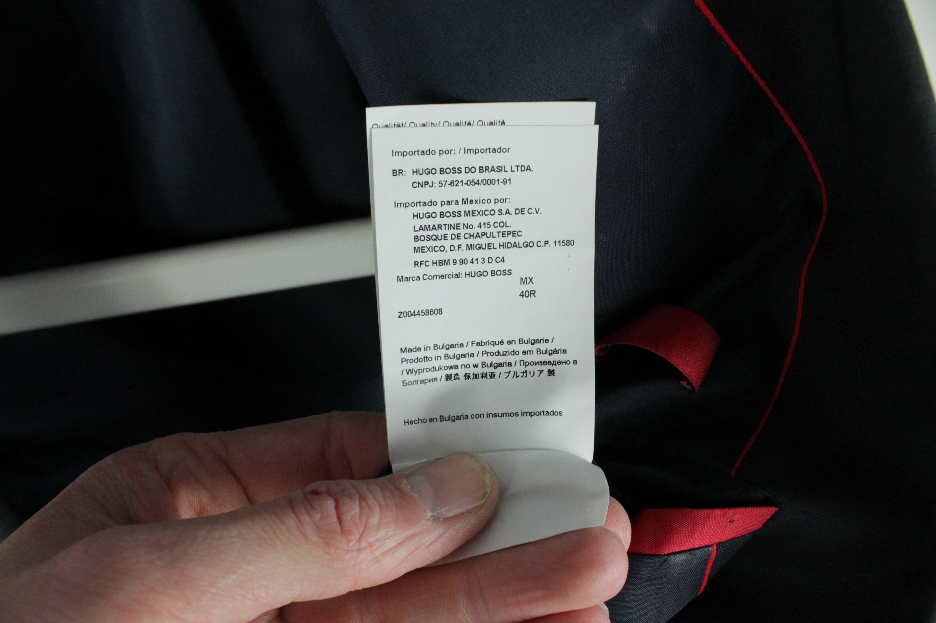 Hugo Boss Hugo Boss Red Label High Marching Black Blazer Jacket Size US M / EU 48-50 / 2 - 11 Thumbnail