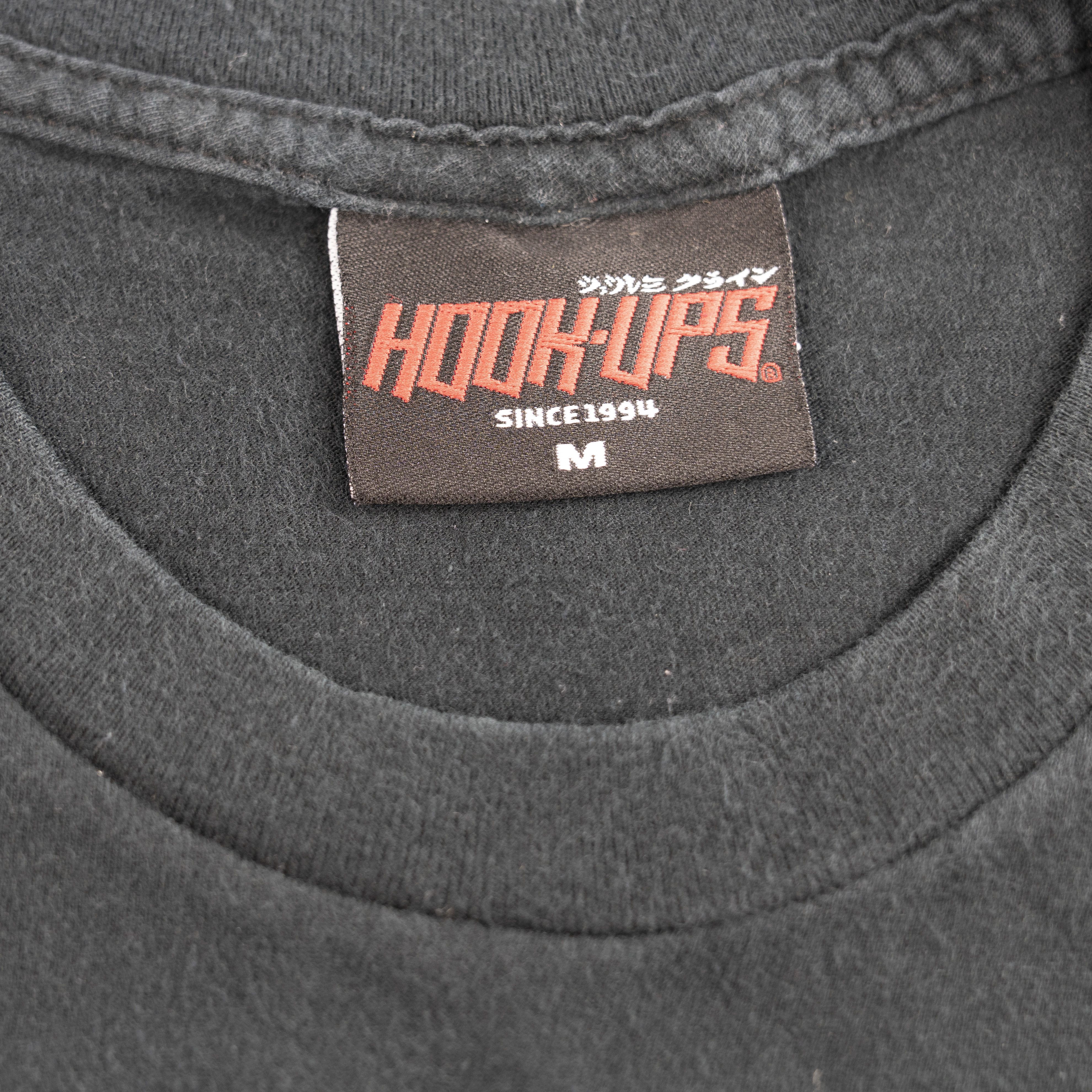Hook-Ups Vintage 1990's Hook Ups Bitches & Sake Tee Shirt Size US M / EU 48-50 / 2 - 3 Thumbnail