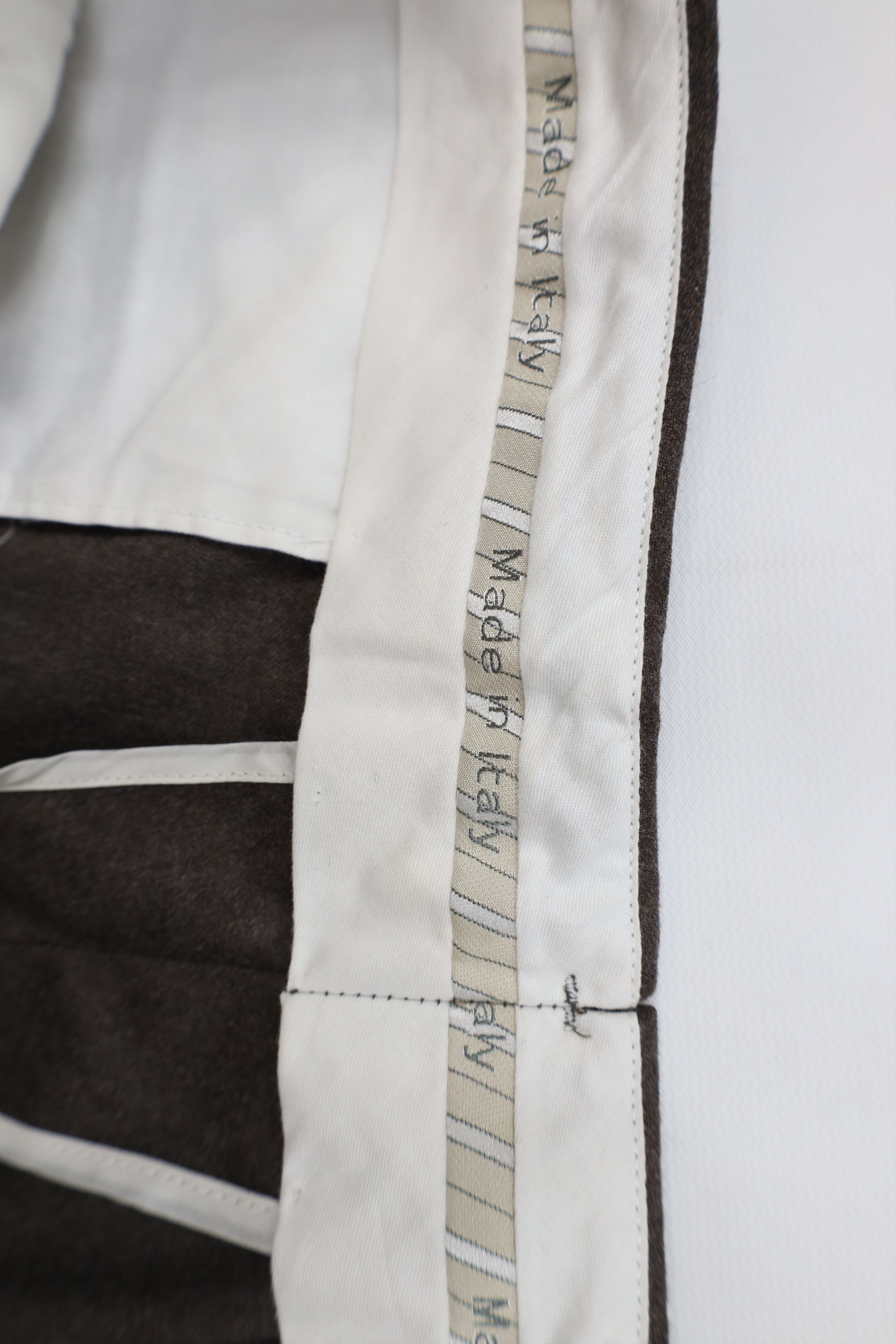 Vintage Vintage Streetwear Blend Knit Wide Leg Chino Pants Brown Size US 38 / EU 54 - 7 Thumbnail