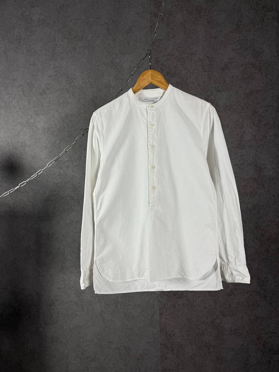 Lemaire × Uniqlo Uniqlo x Lemaire Designer seersucker camp collar