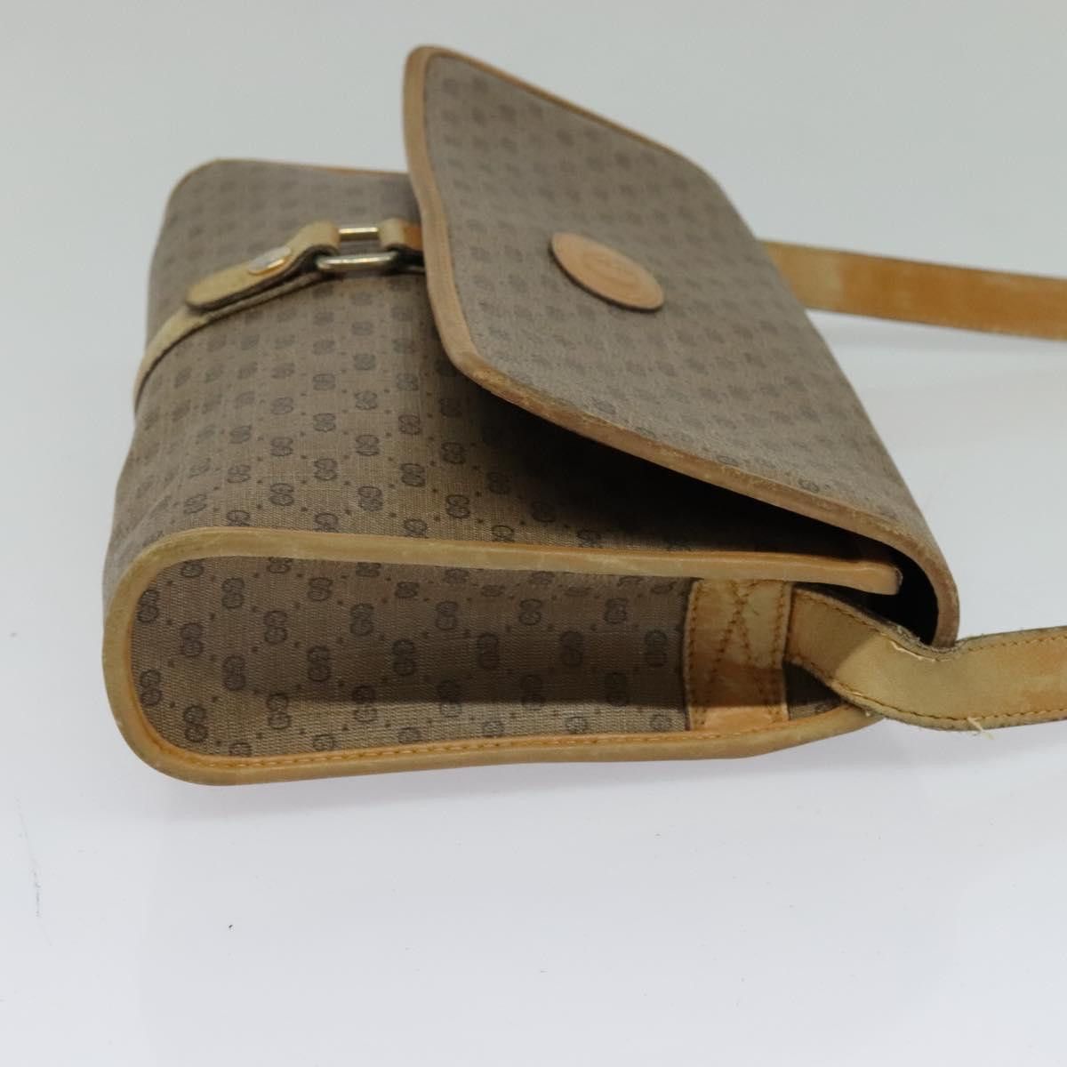 Gucci GUCCI Micro GG Supreme Shoulder Bag Pvc Beige Gold 001 115 Size ONE SIZE - 5 Thumbnail