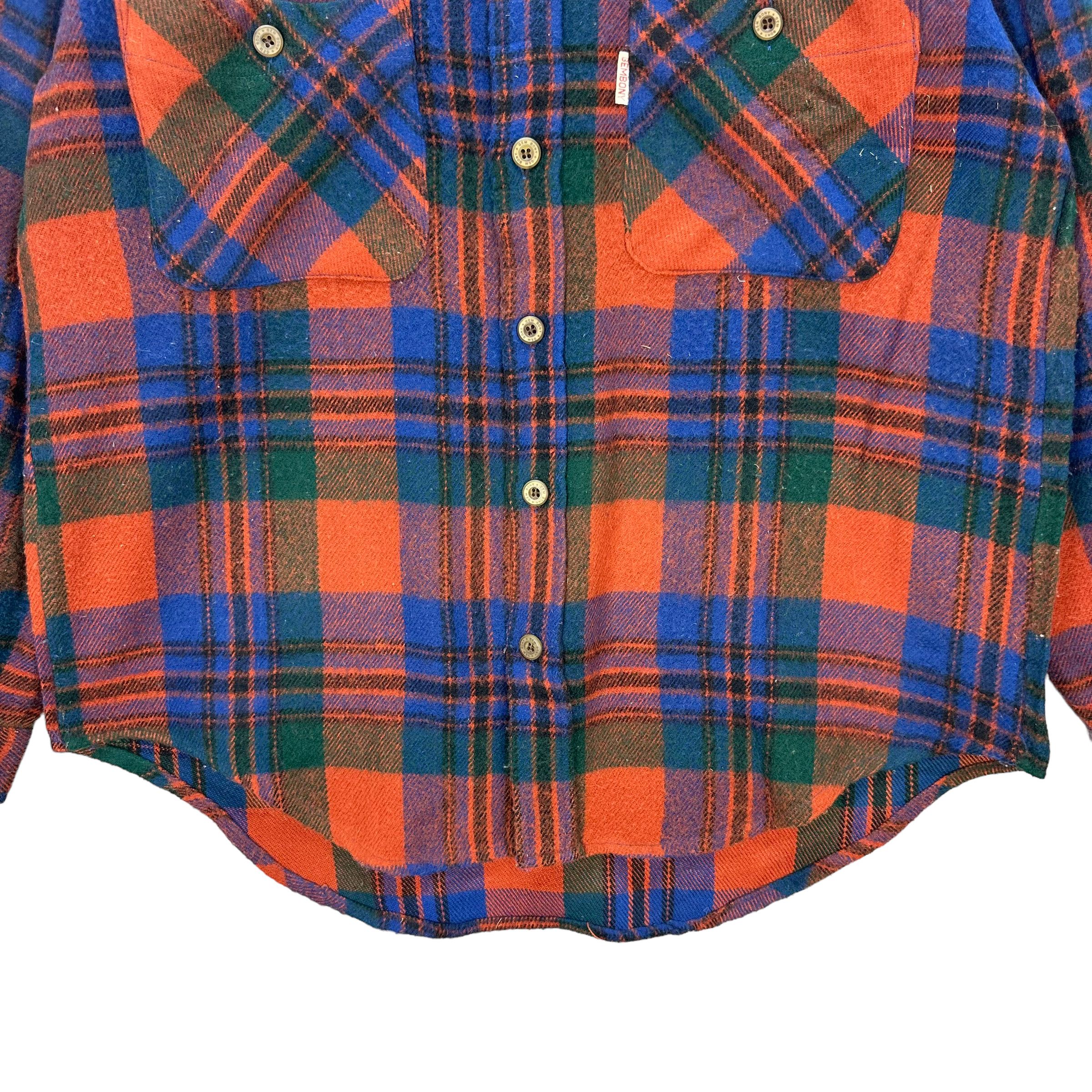 Vintage VINTAGE GEMBONY OUTDOOR STYLING TARTAN FLANNEL #7499-149 Size US M / EU 48-50 / 2 - 3 Thumbnail