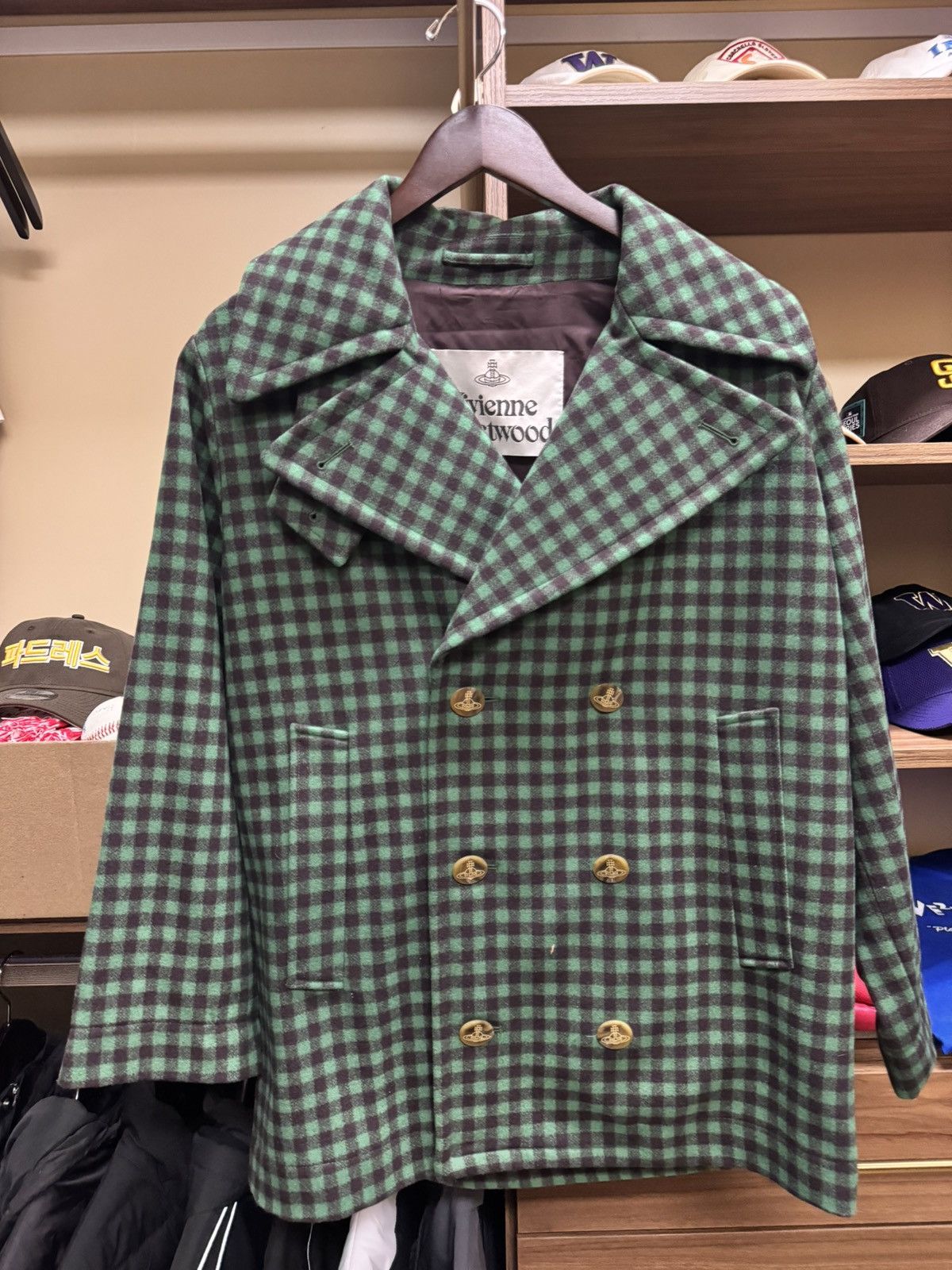 Vivienne Westwood Vivienne Westwood Green Peacoat Size US M / EU 48-50 / 2 - 1 Thumbnail