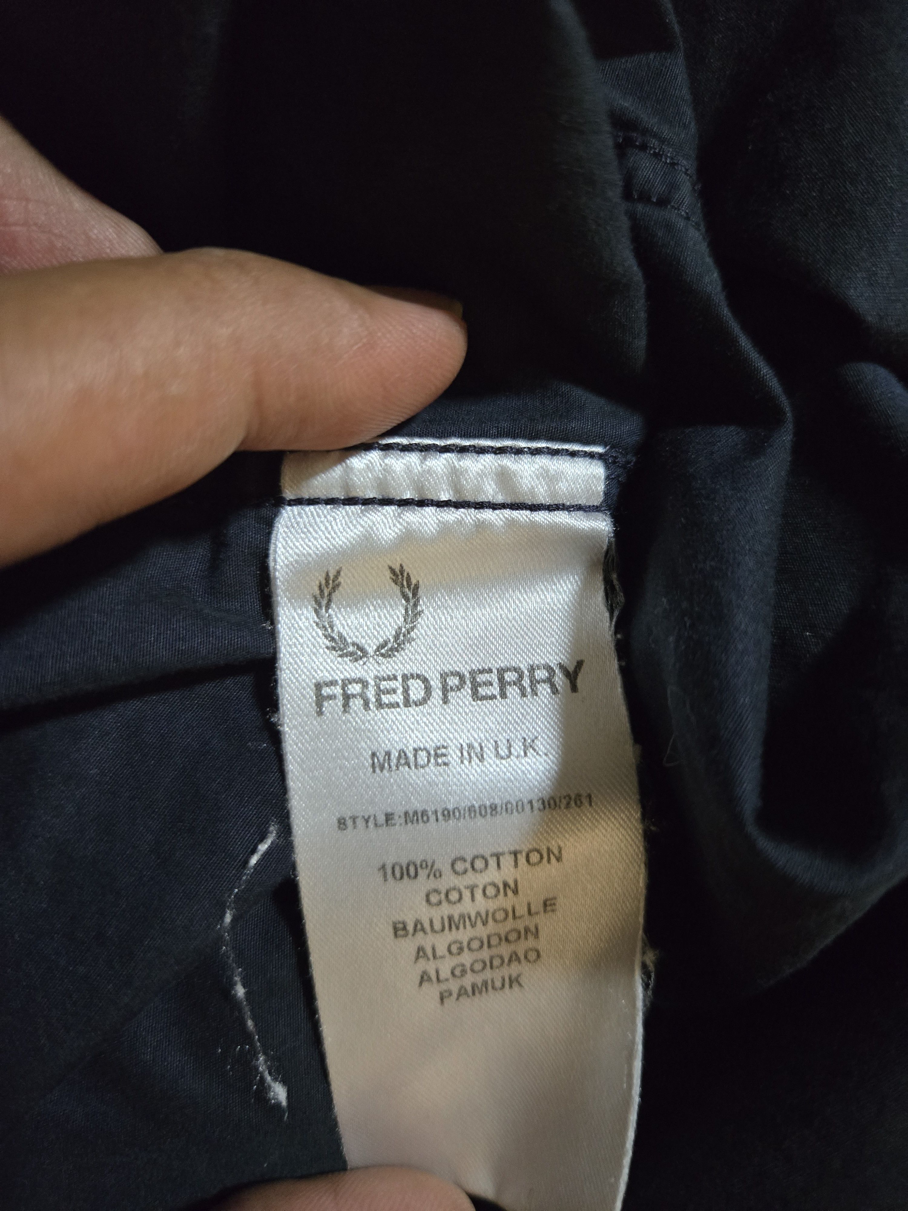 Fred Perry Fred Perry Long Sleeve Shirt Size US L / EU 52-54 / 3 - 5 Thumbnail