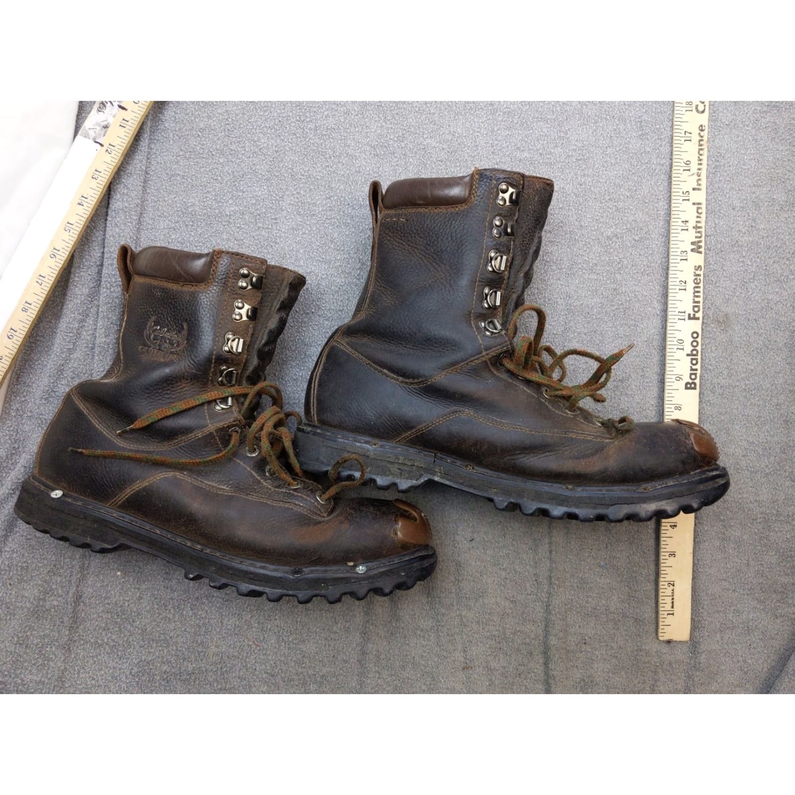 Vintage Cabela's Outfitter Series Snow Boots Mens 14 Brown Leather Gore Tex Thinsulate Size US 14 / EU 47 - 3 Thumbnail