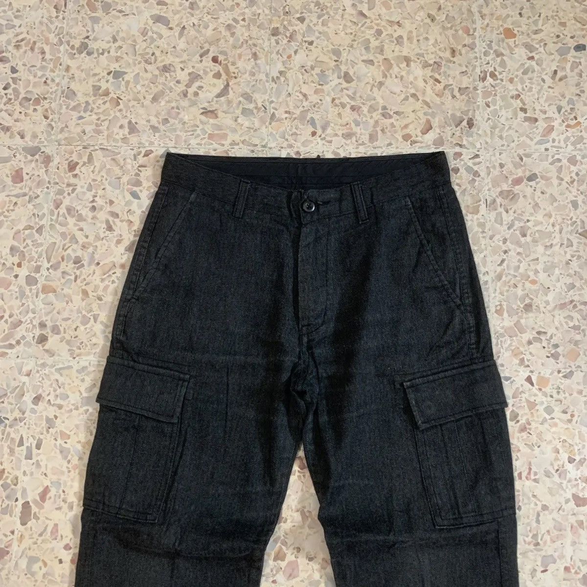 Uniqlo Japanese Vintage Utility Twill HBT Trousers Cargo Pants Size US 29 - 2 Thumbnail